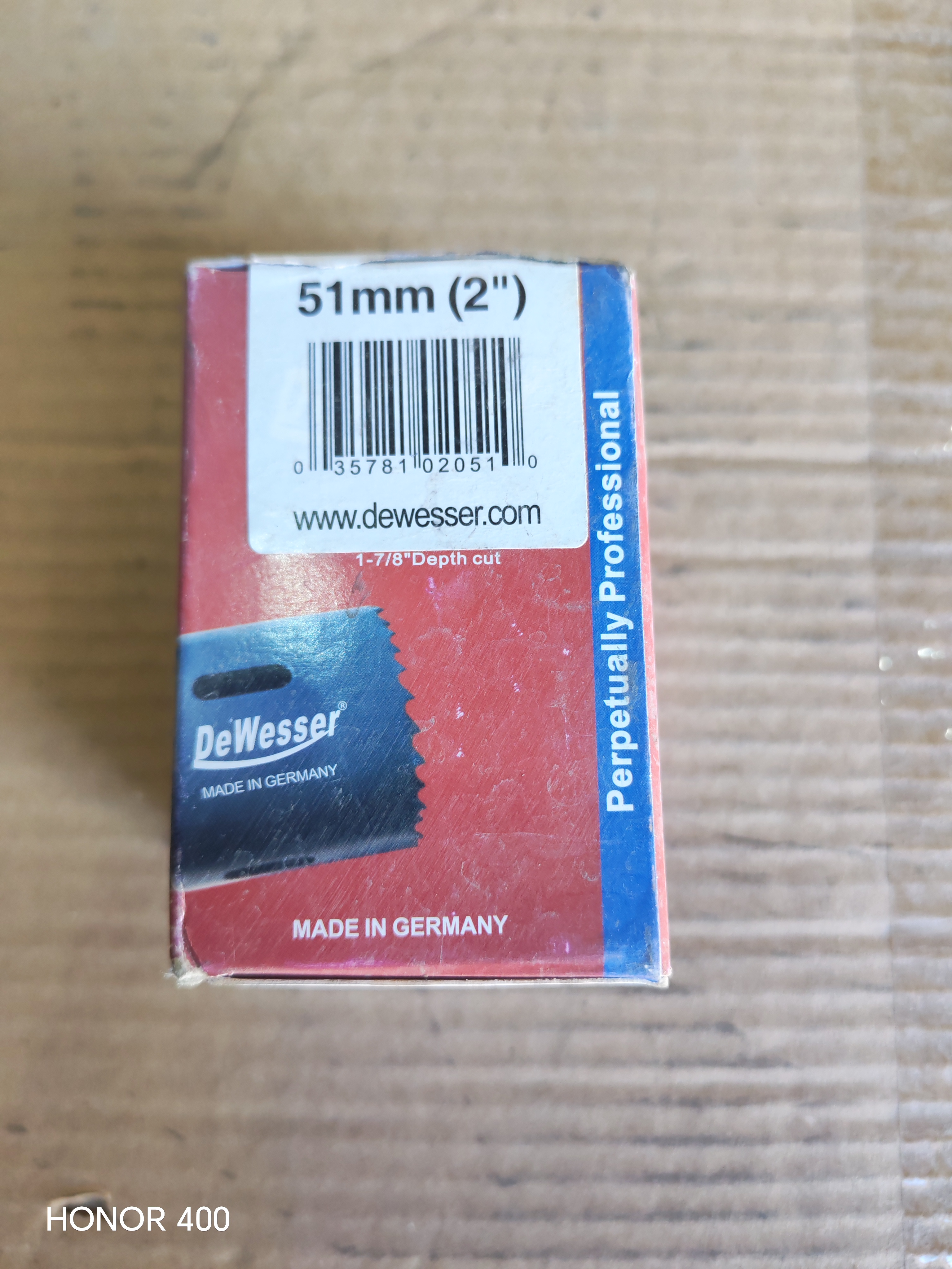 Hole Saw Bi Metal Content Pitch 51 mm (2'')