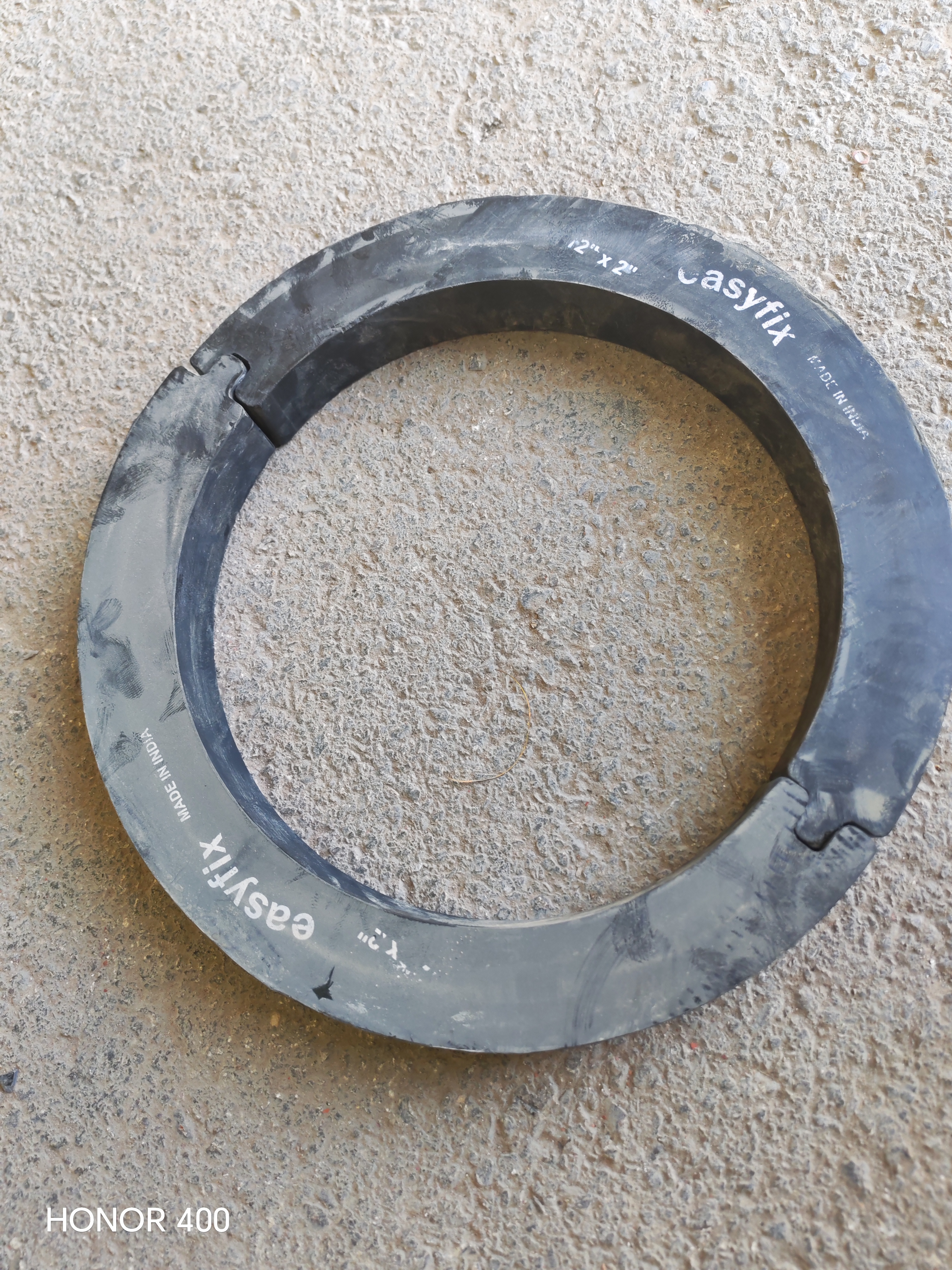 RUBBER SUPPORT INSERT 12' THK 50 MM