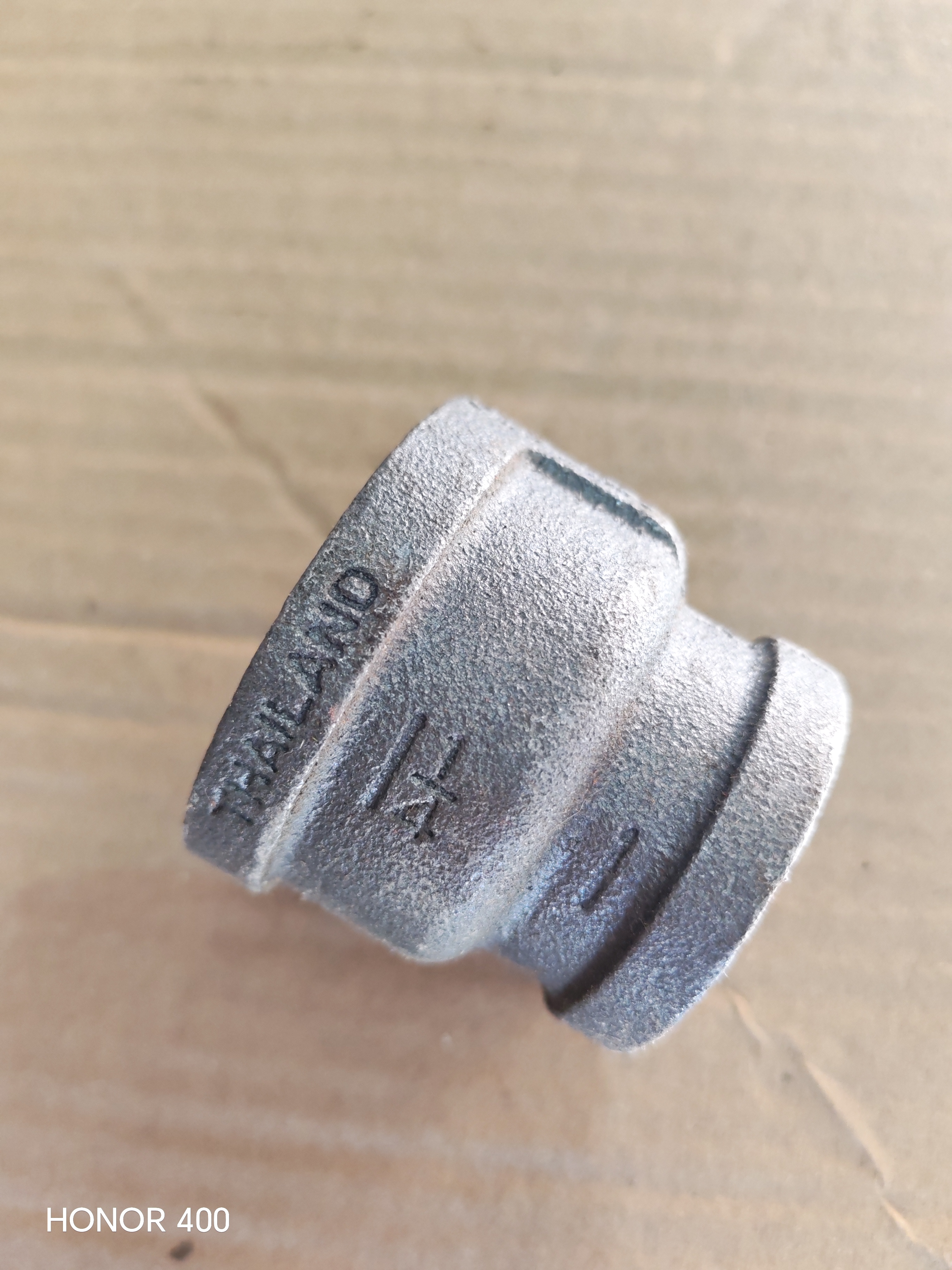 REDUCER THREADED BLACK 1 1/4 ' x 1 '