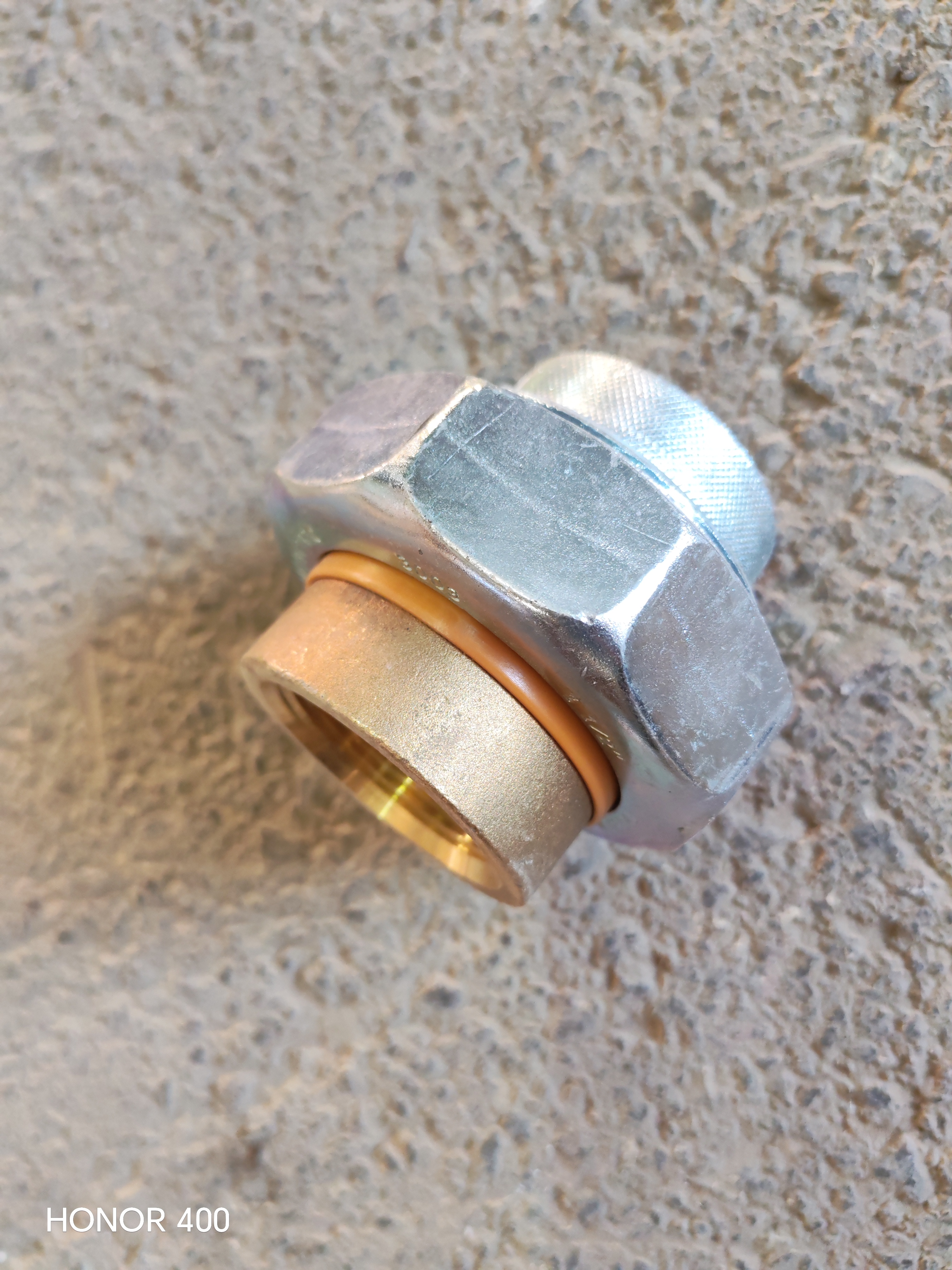 DI ELEKTRIK UNION  BRASS STEEL 1 1/2 '