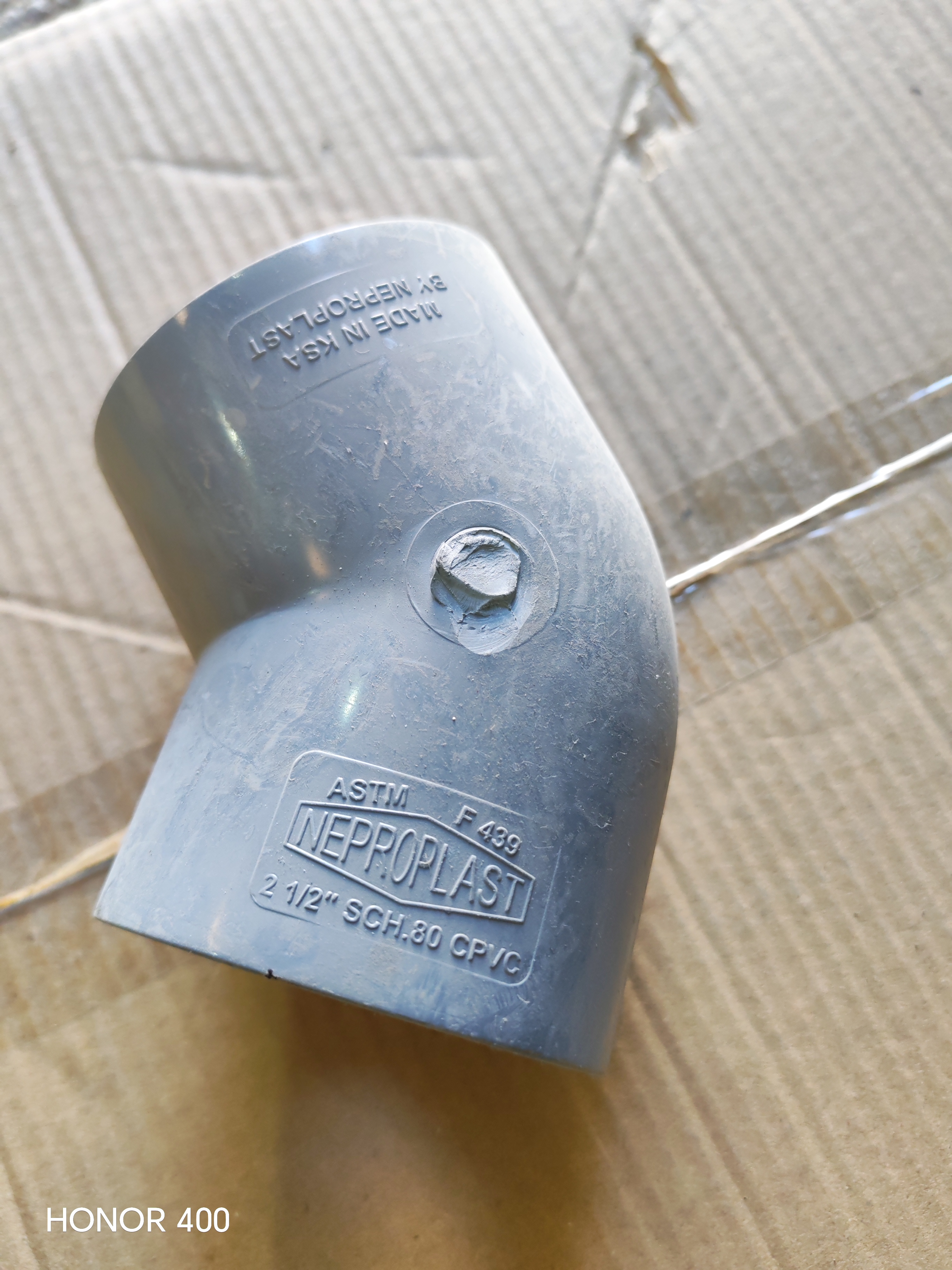 ELBOW CPVC  2 1/2" 45