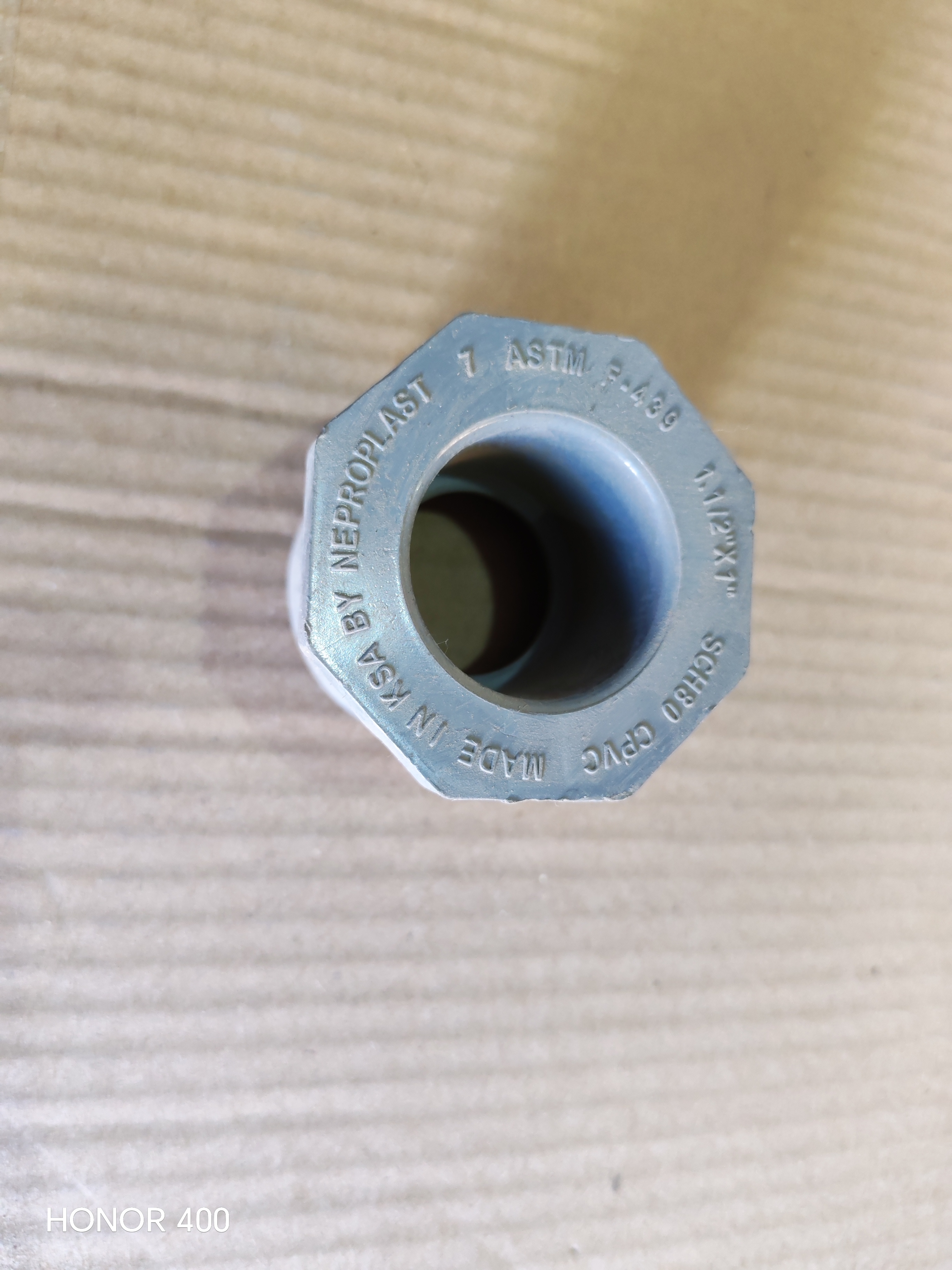 REDUCER CPVC 11/2"X1"