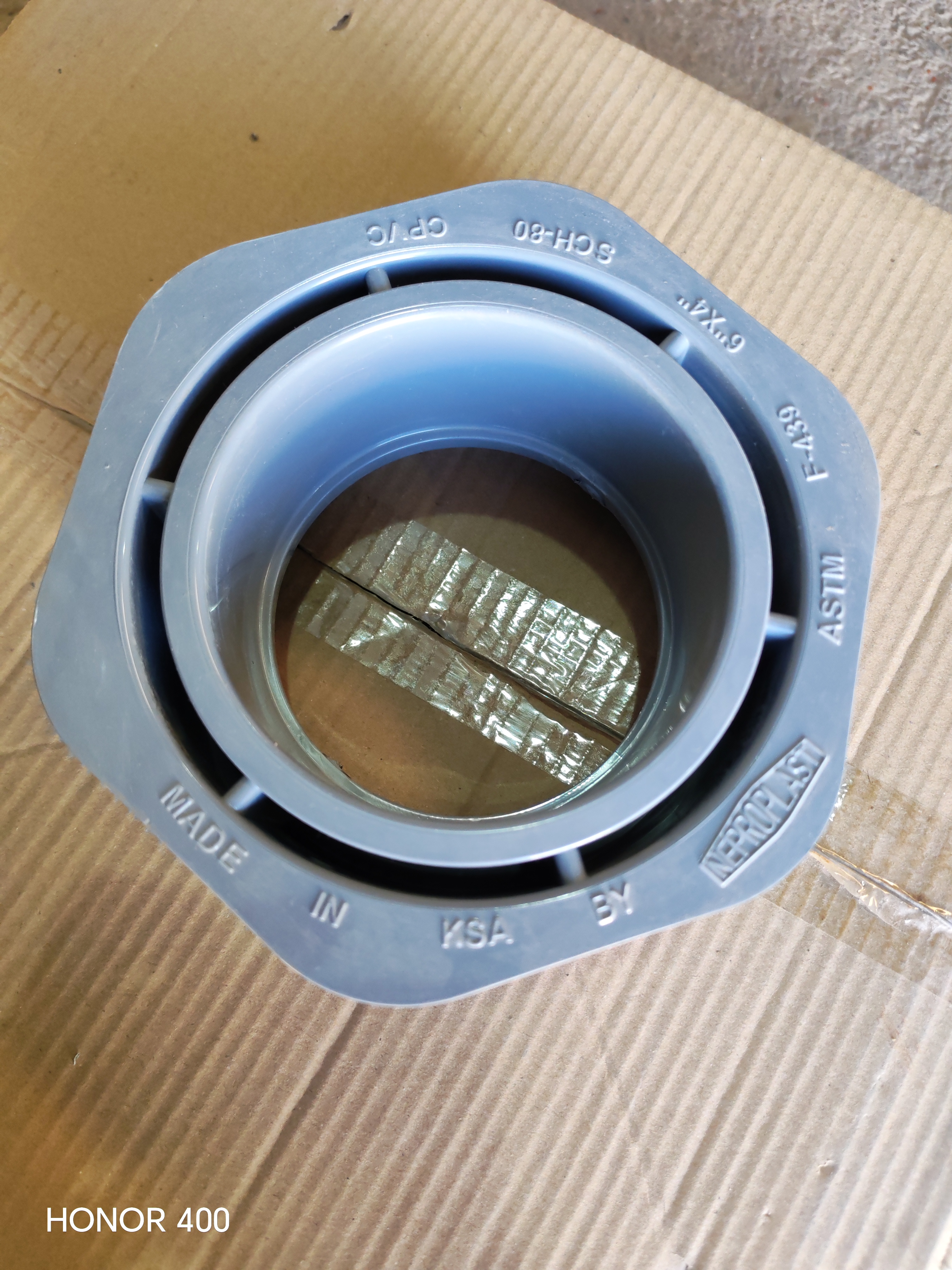 REDUCER CPVC 6''X4''