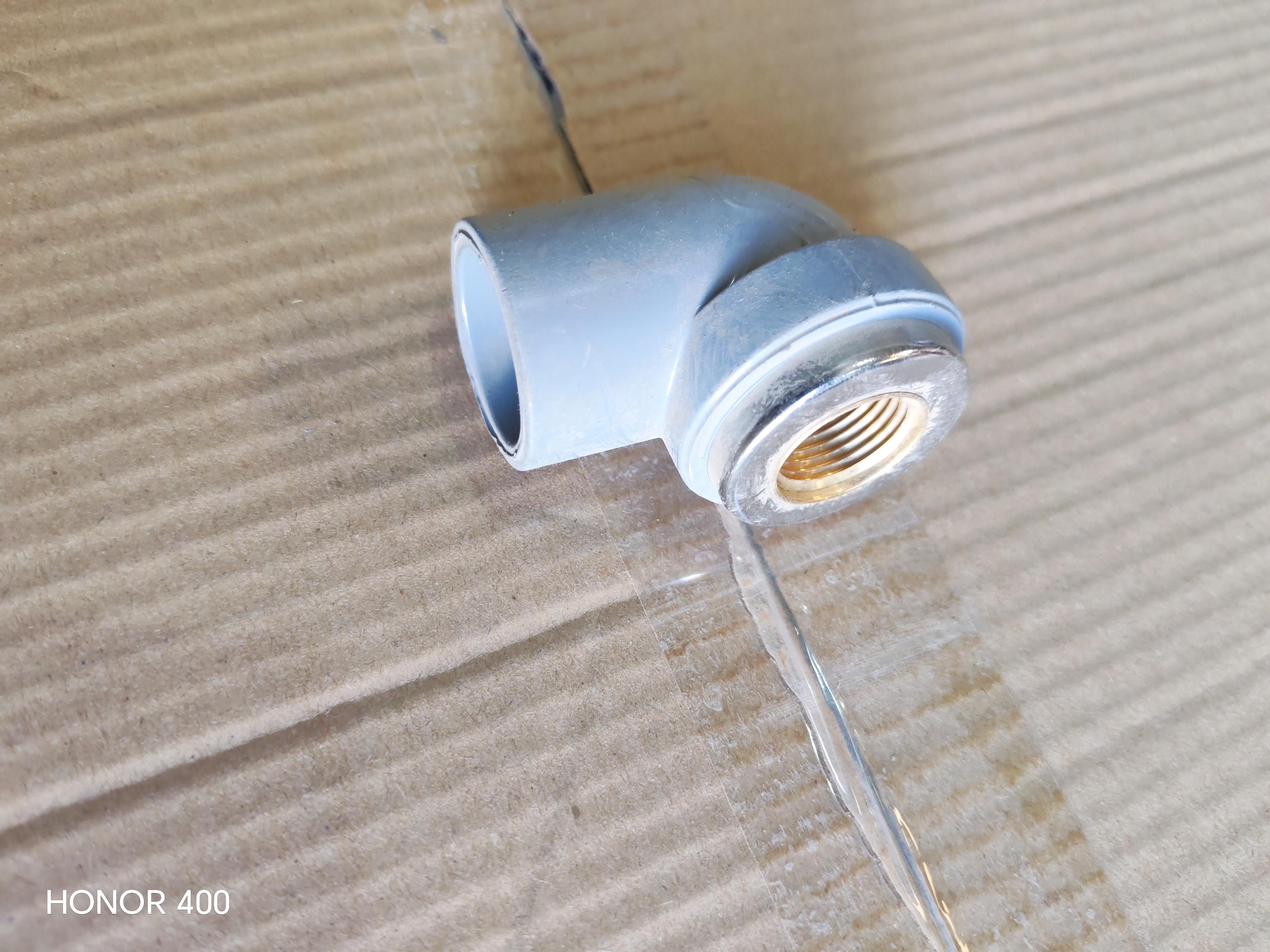 ELBOW CPVC BRASS 90 3/4' x 1/2'