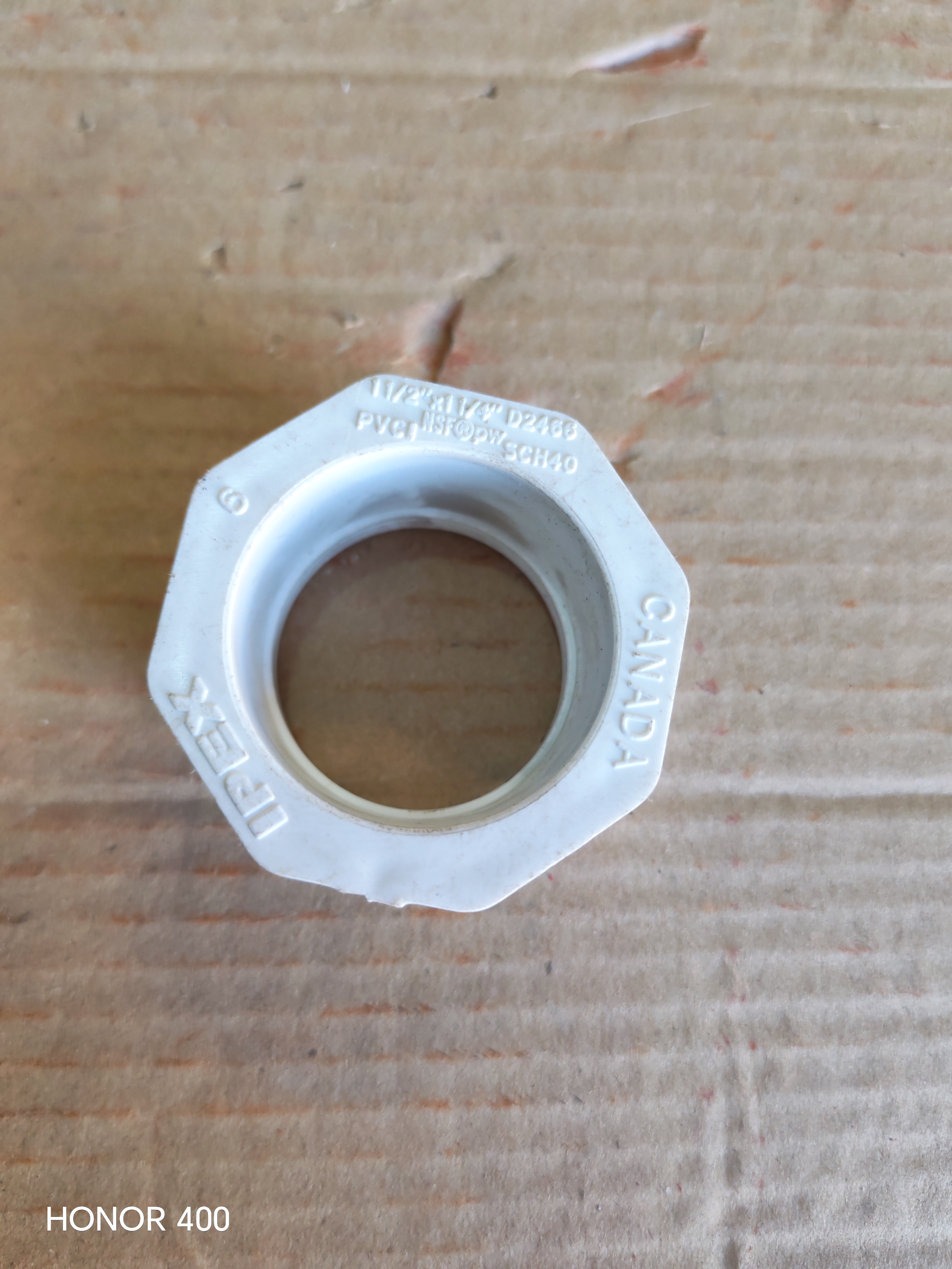 REDUCER PVC 11/2''X11/4''