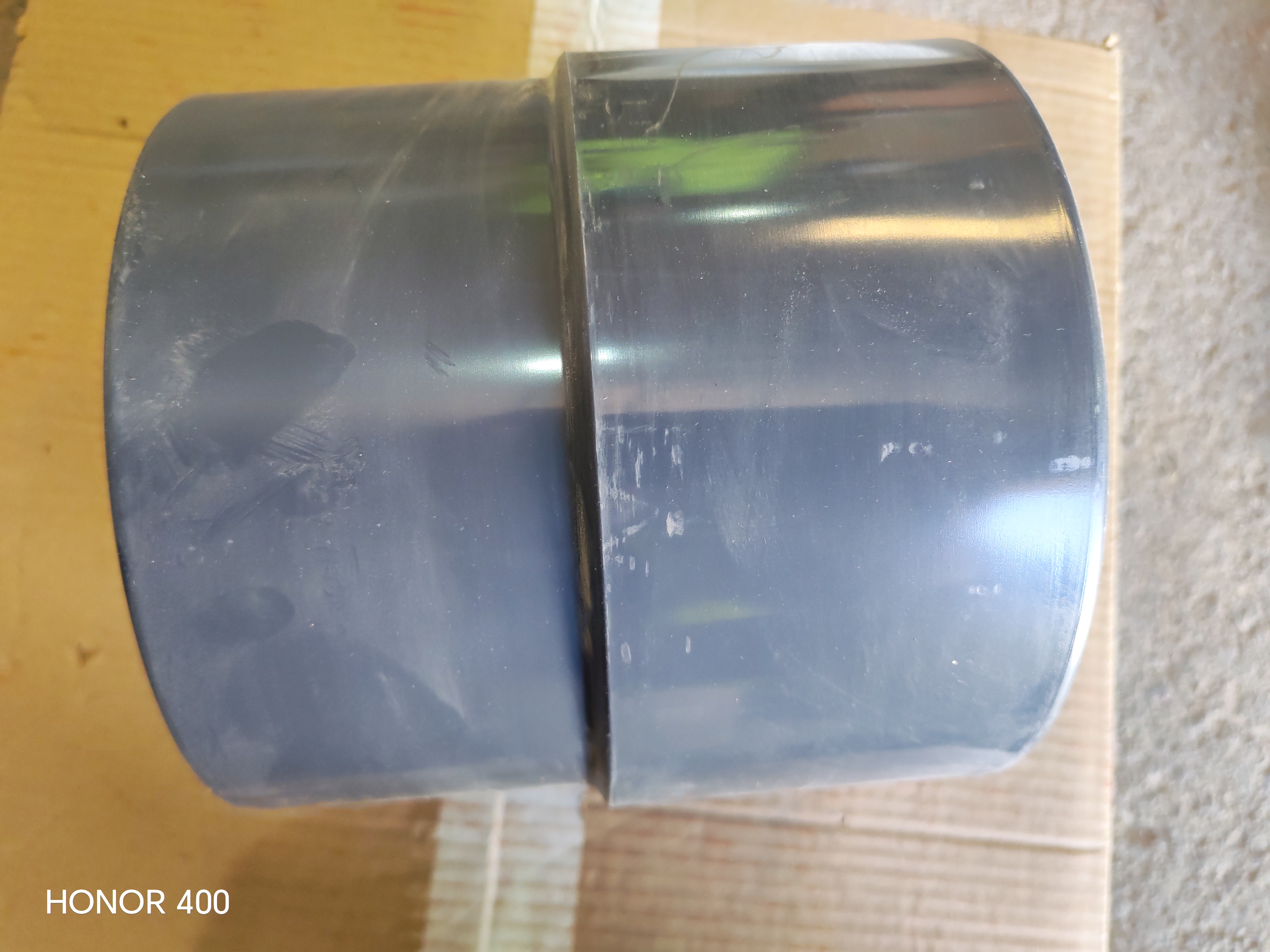 PVC REDUCER SOCKET 6"x 160mm