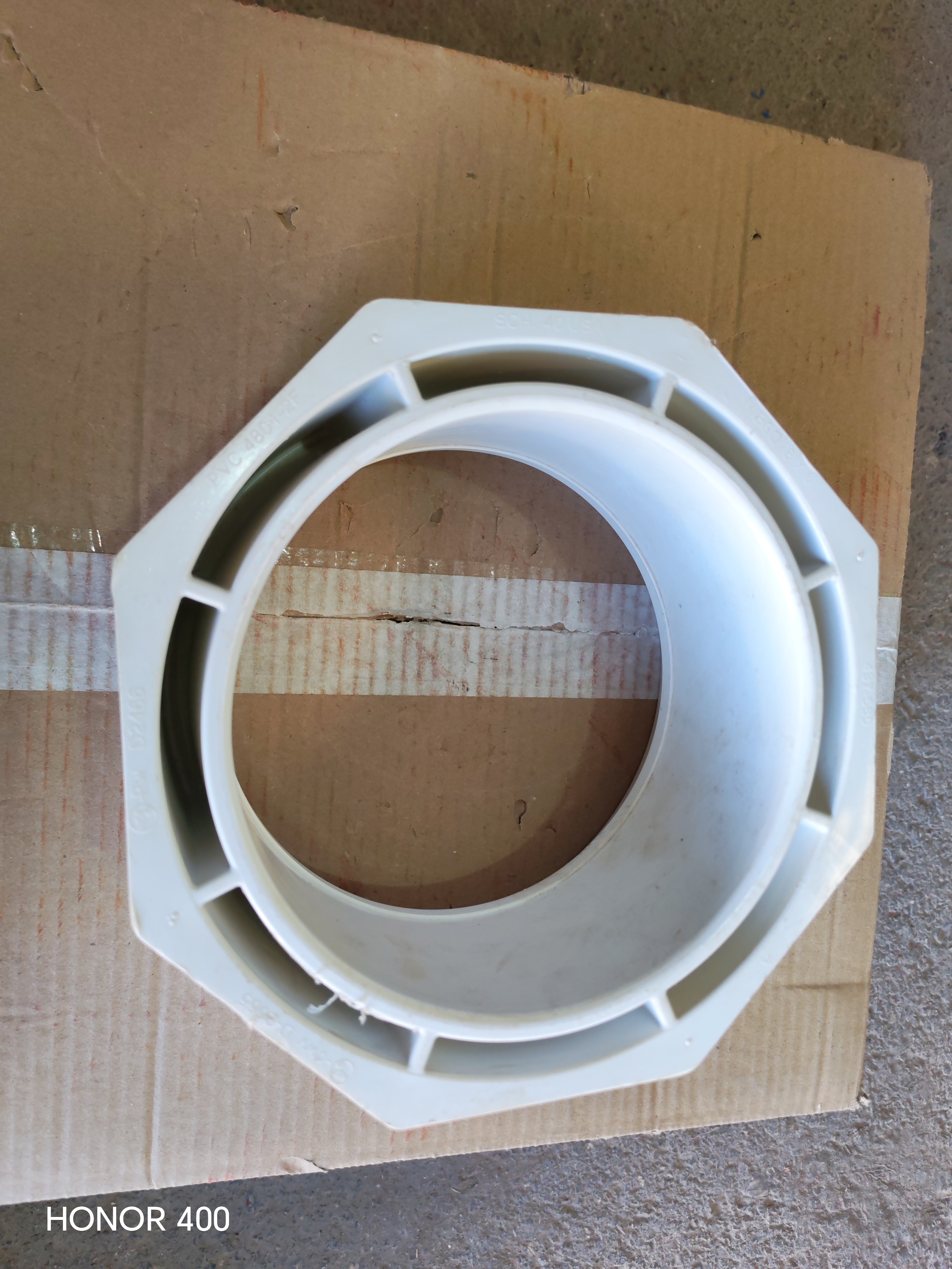 REDUCER PVC 8''X6''