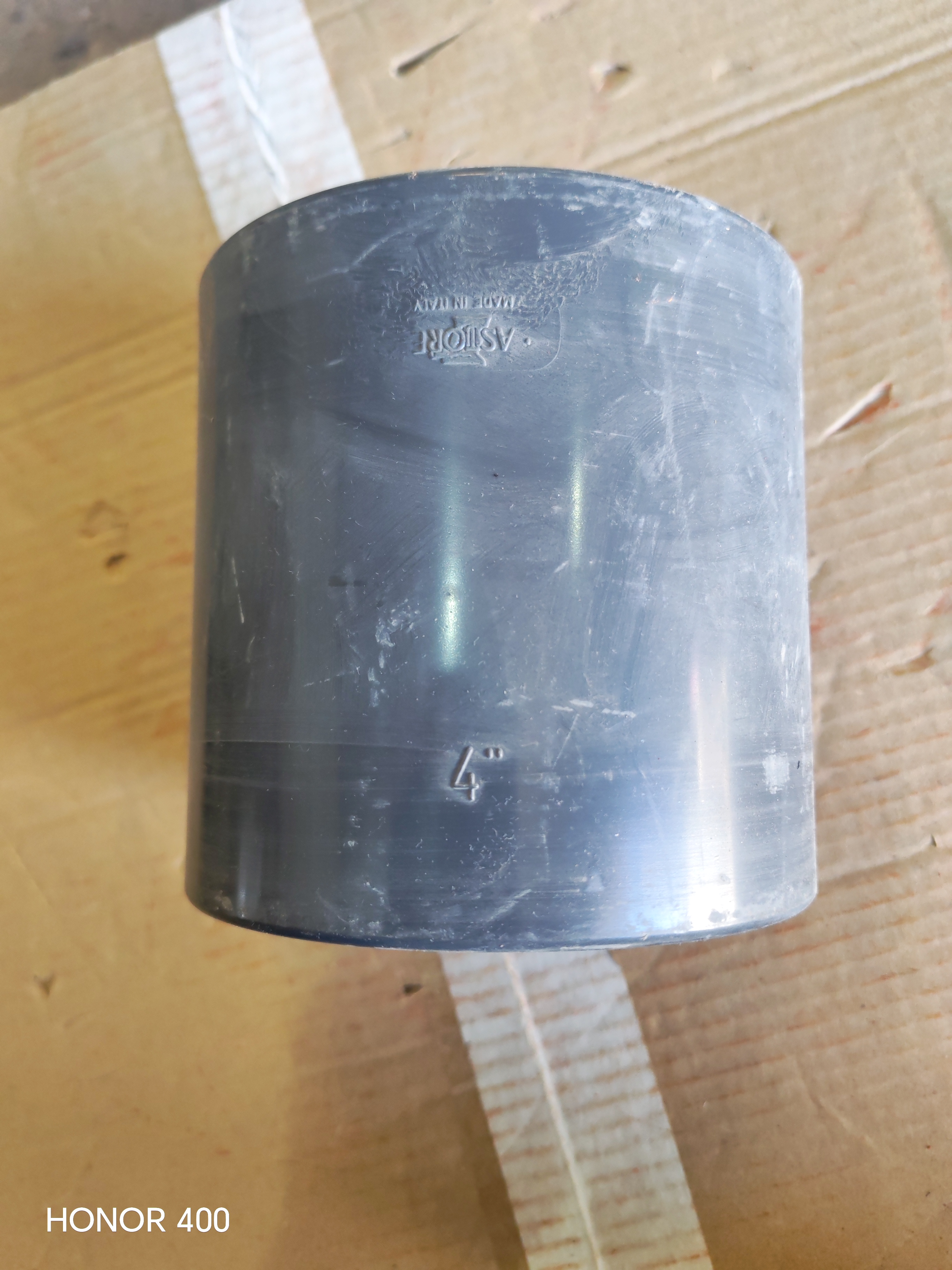 PVC SOCKET REDUCER 4" X 110 MM