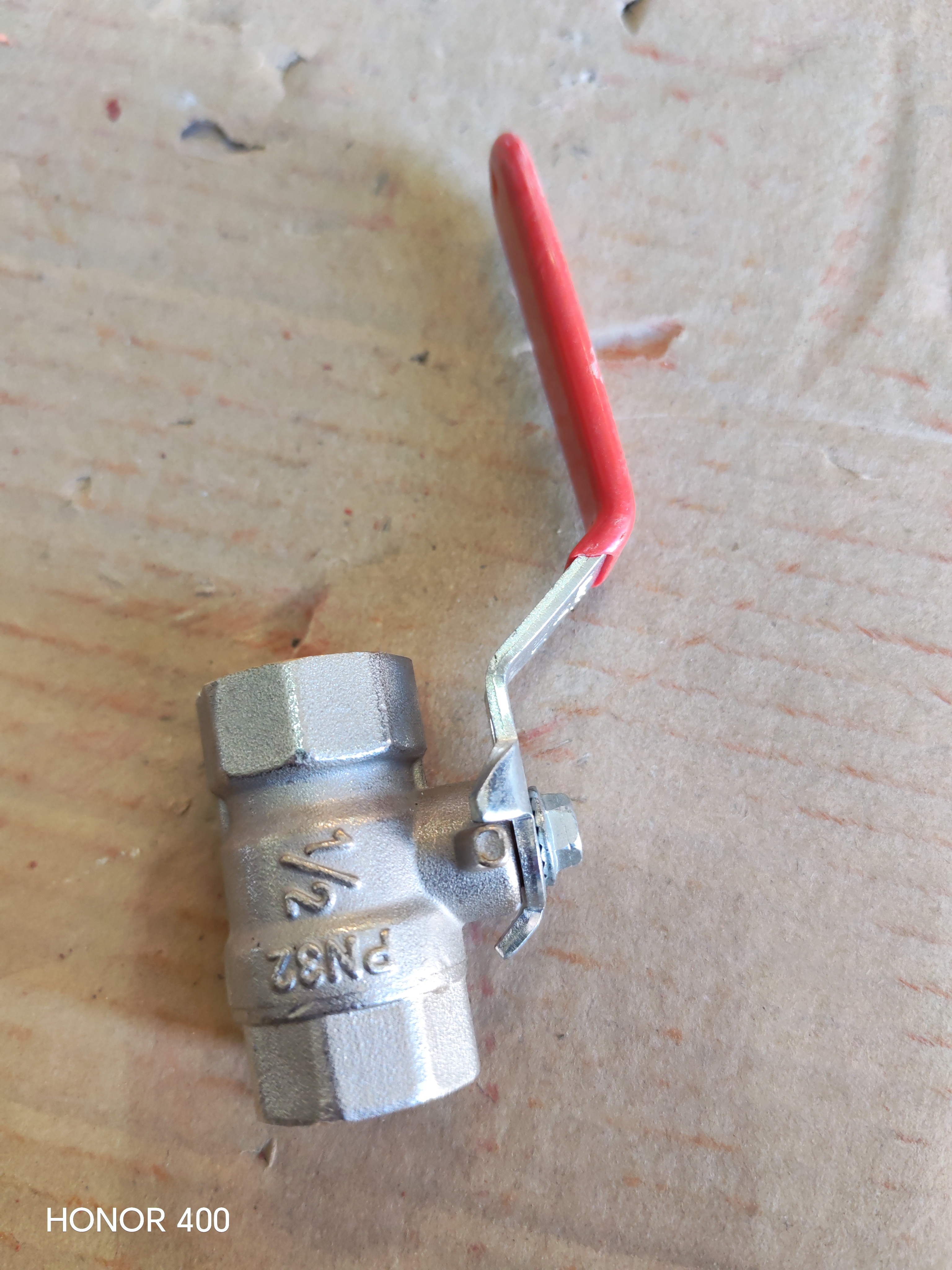 BALL VALVE BRASS 1/2 ' PN16