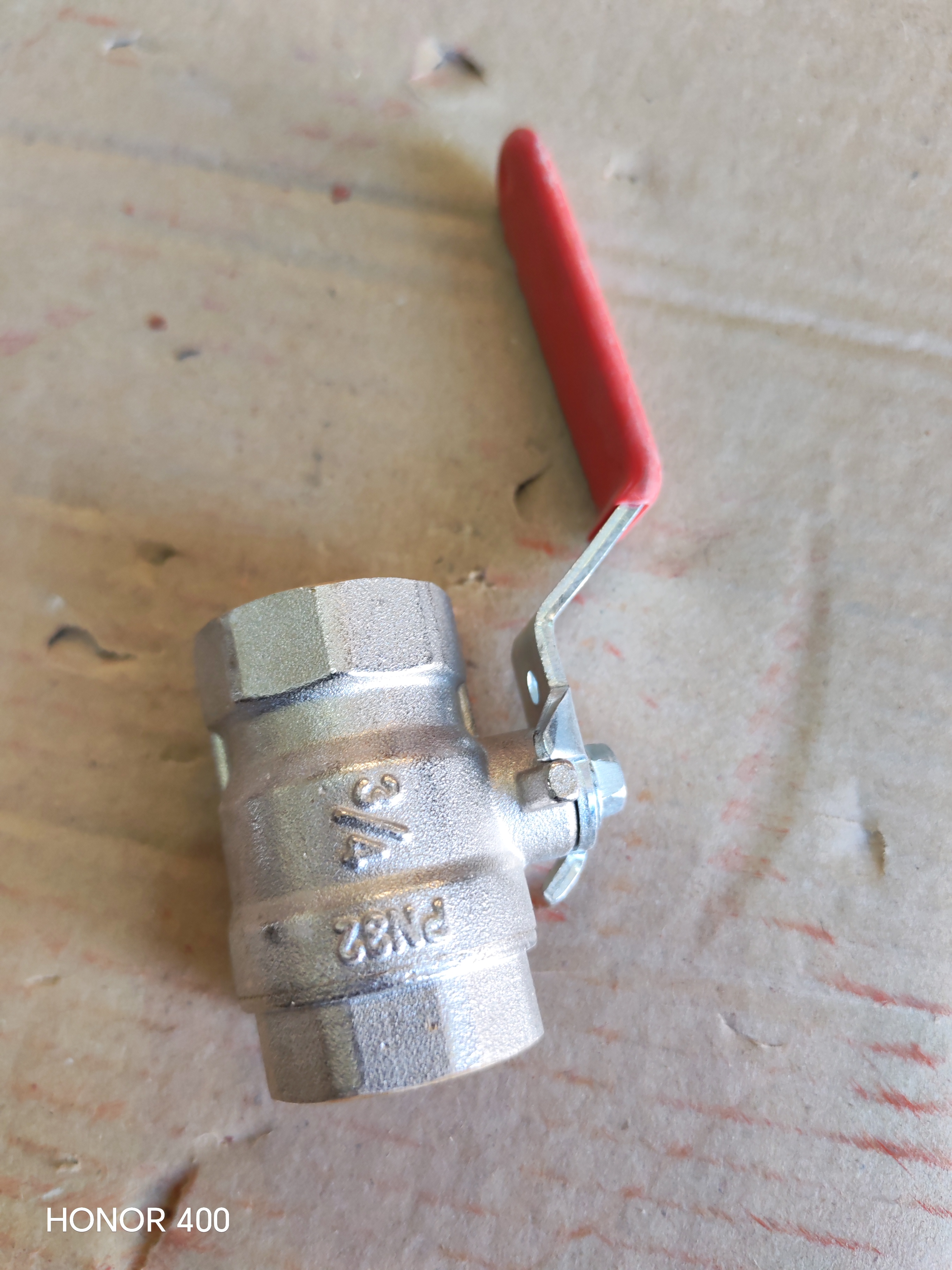 BALL VALVE BRASS 3/4 ' PN16