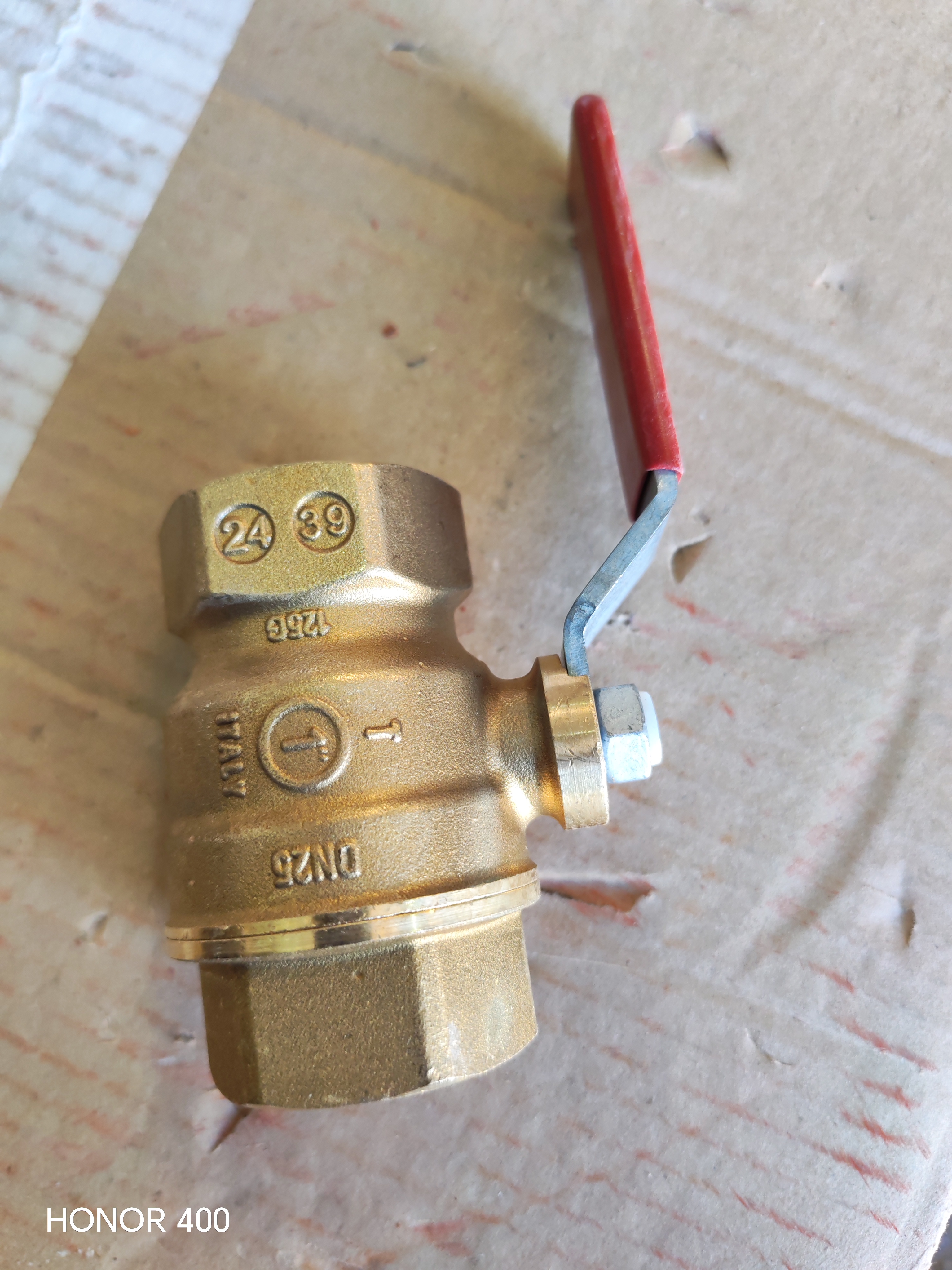 BALL VALVE BRASS 1 ' PN16