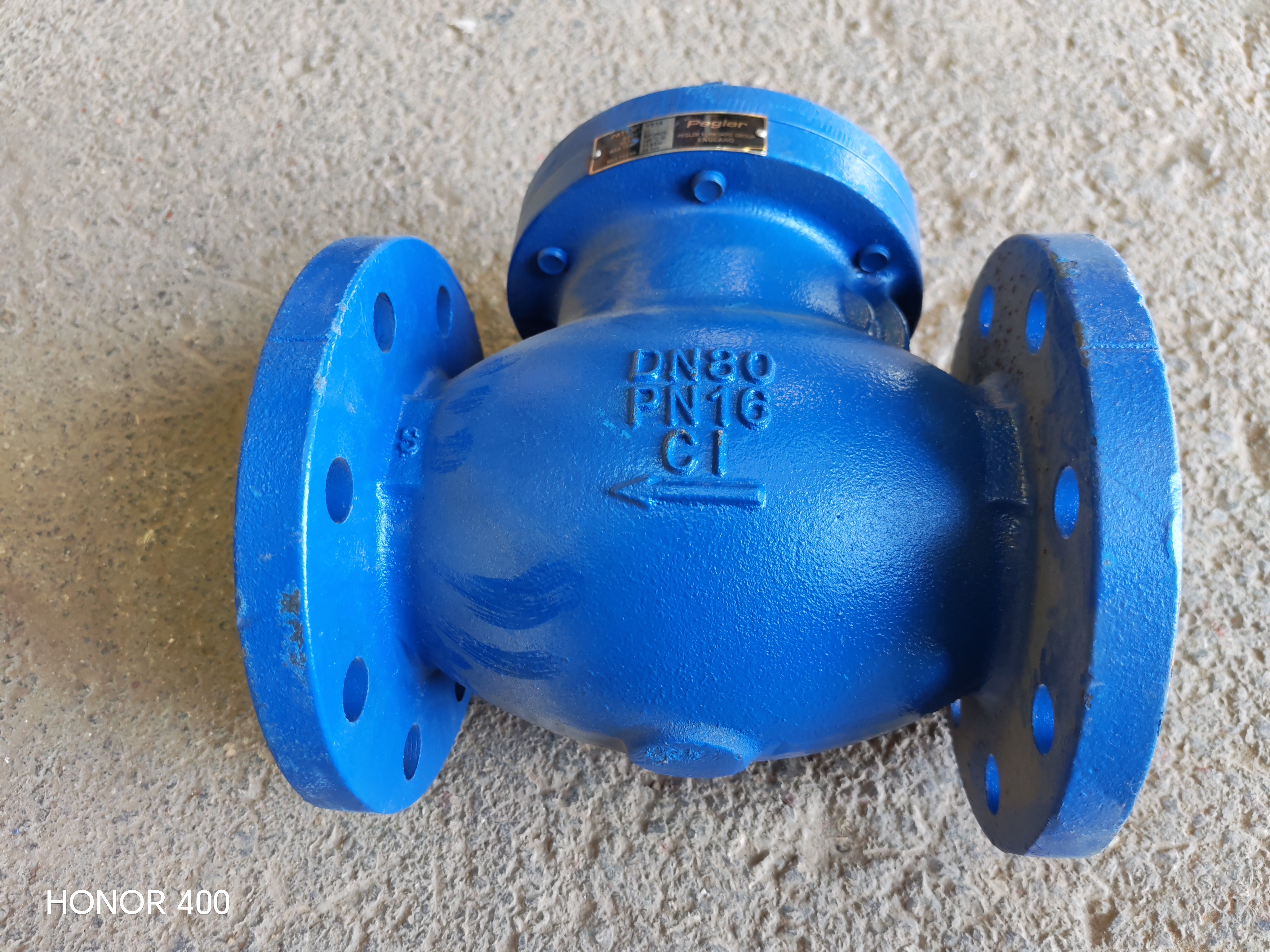 CHECK VALVE SWING DN80 PN16