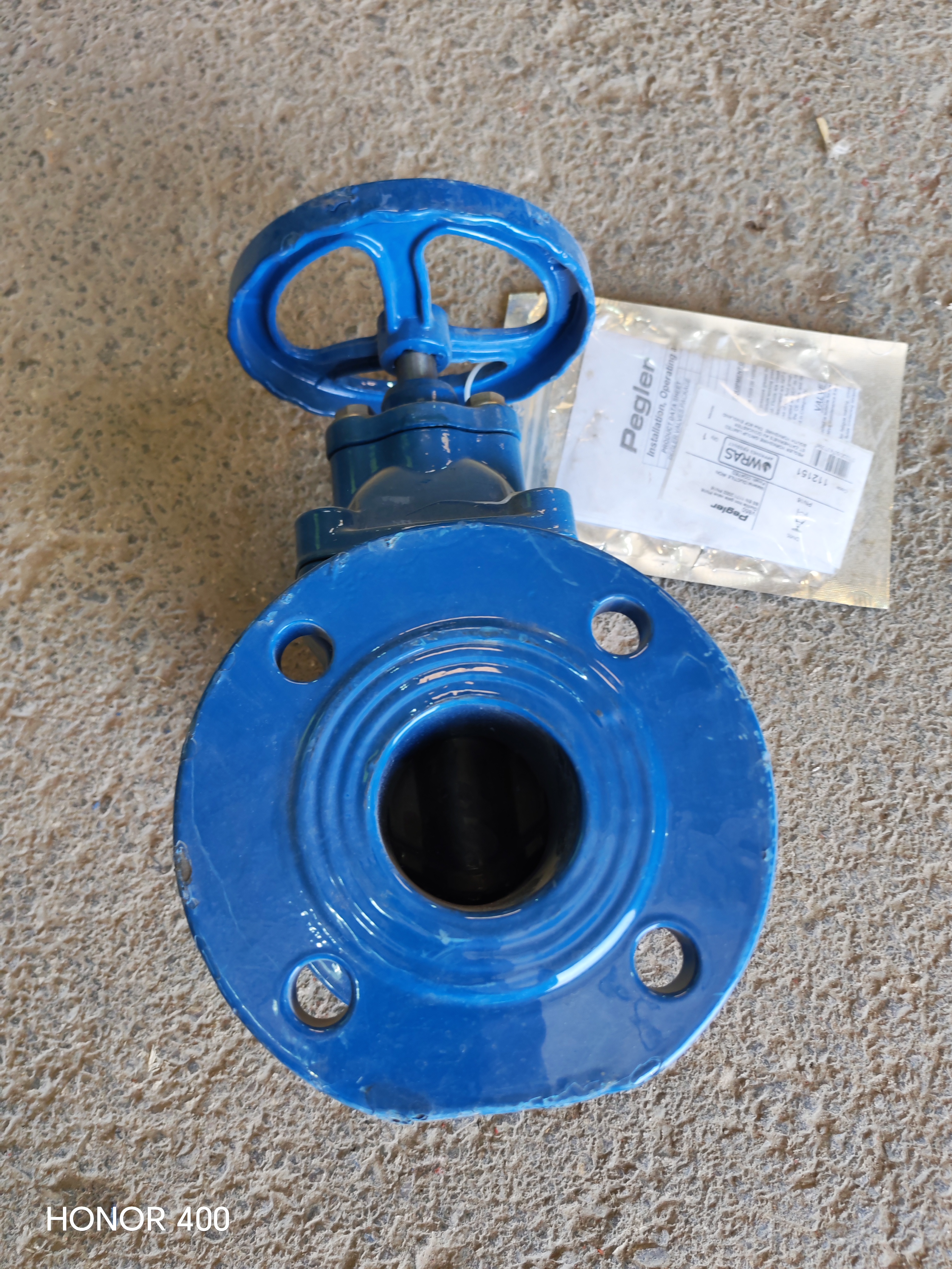 GATE VALVE 2 1/2 ' PN16 FLANGED
