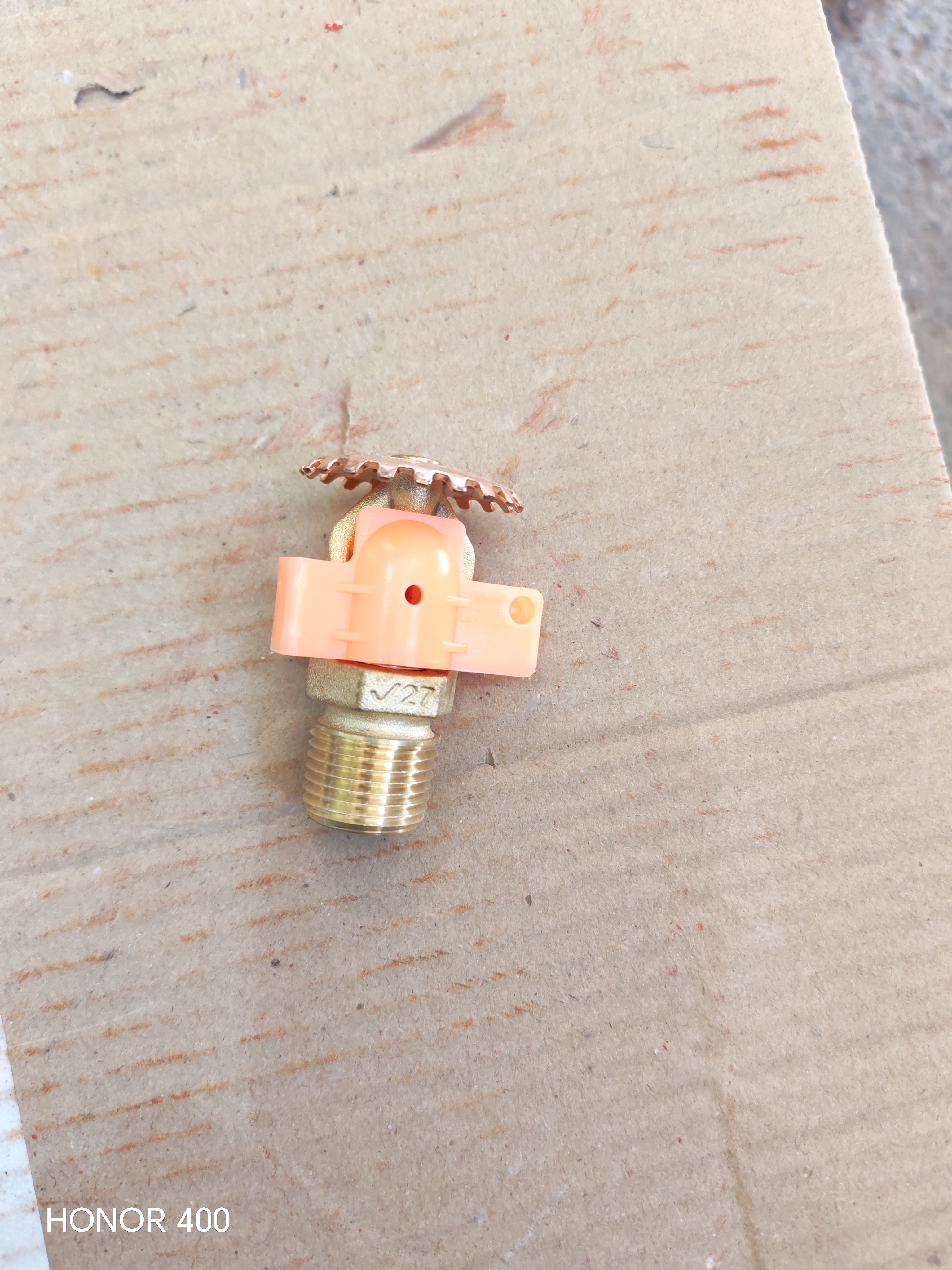 UPRIGHT SPRINKLER BRASS STANDARD 1/2' K80 68C