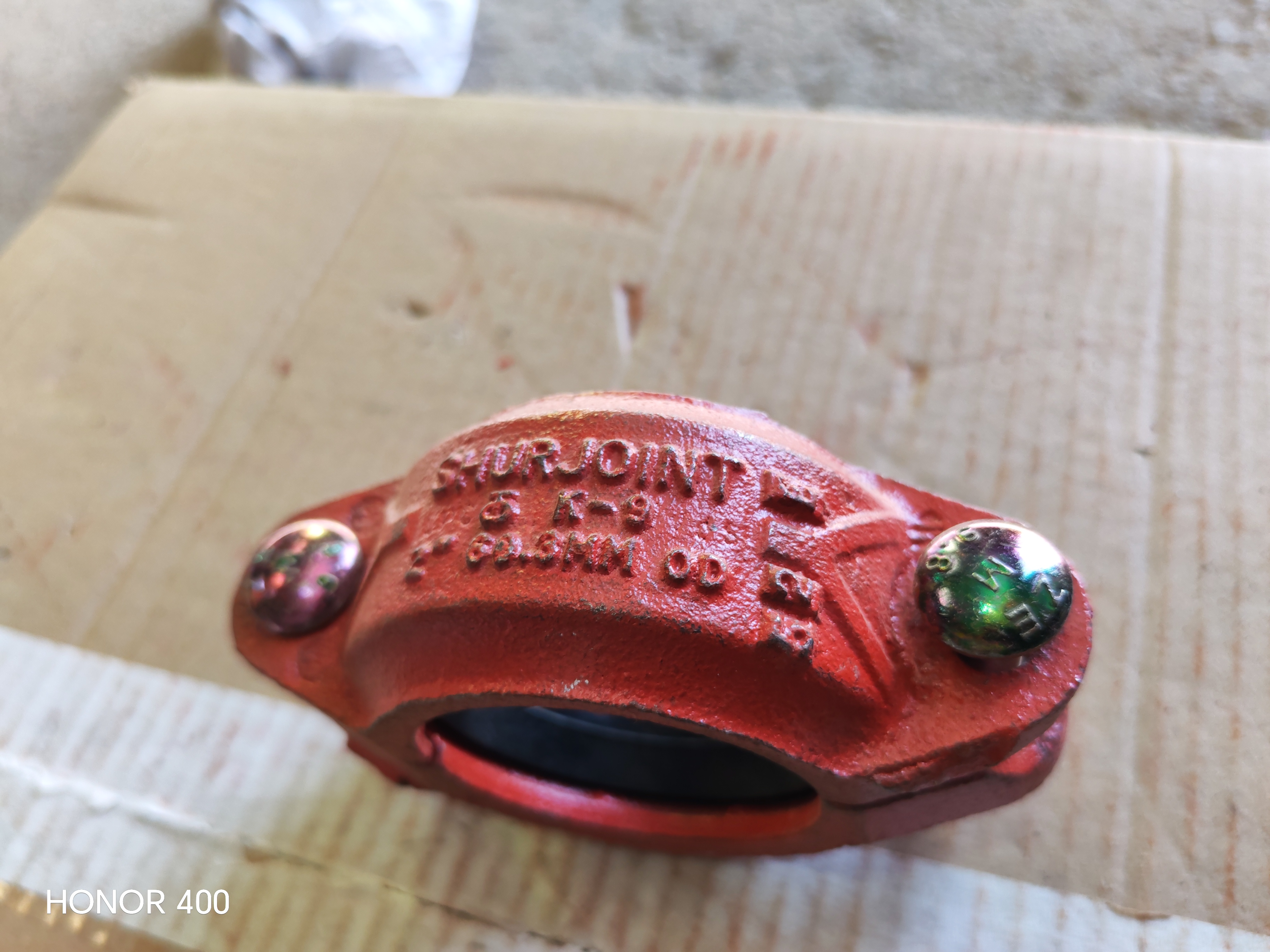 RIGID COUPLING GROOVED 2'(60MM)