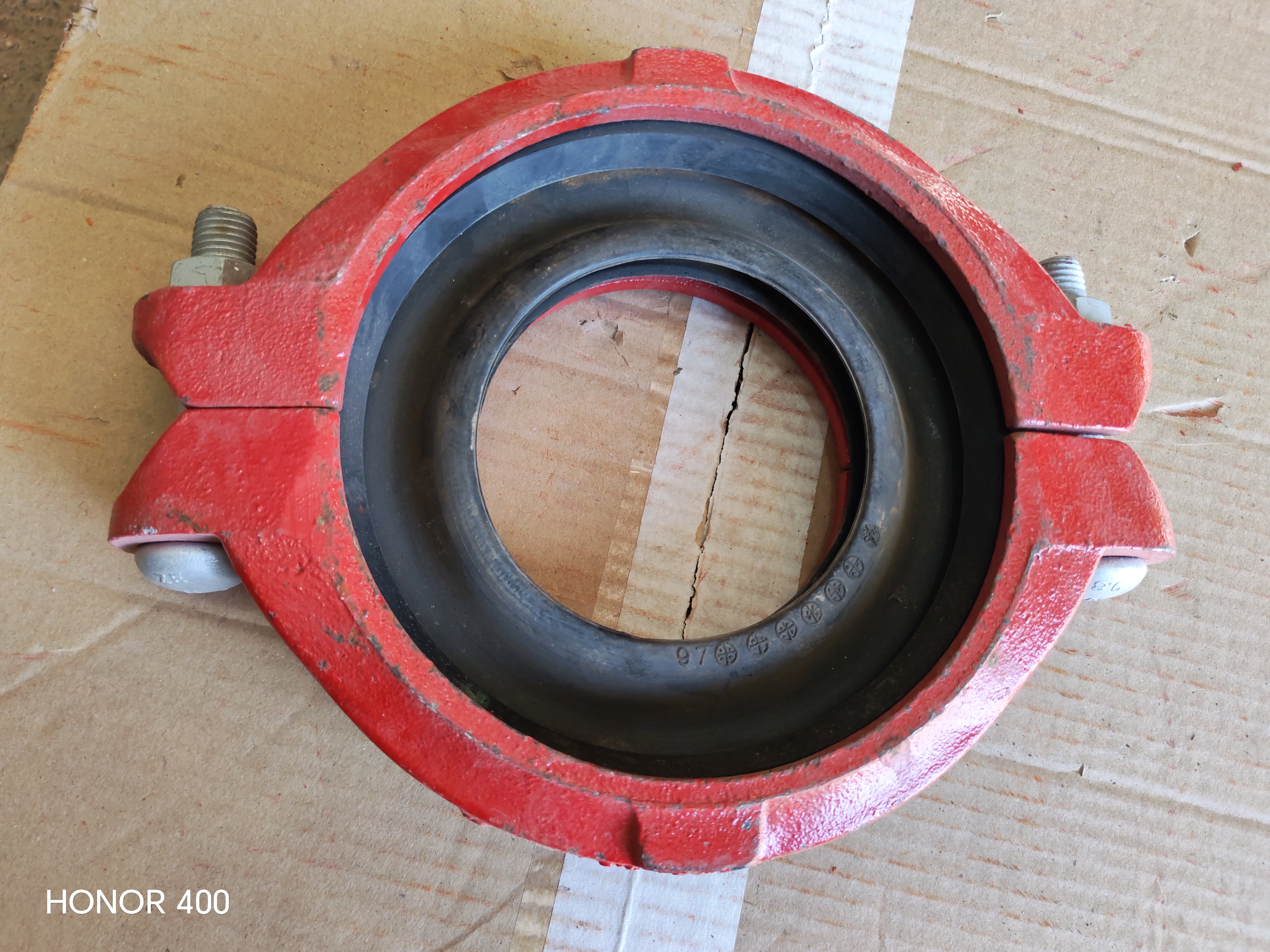 REDUCTION COUPLING 6'X4' (165X114MM)