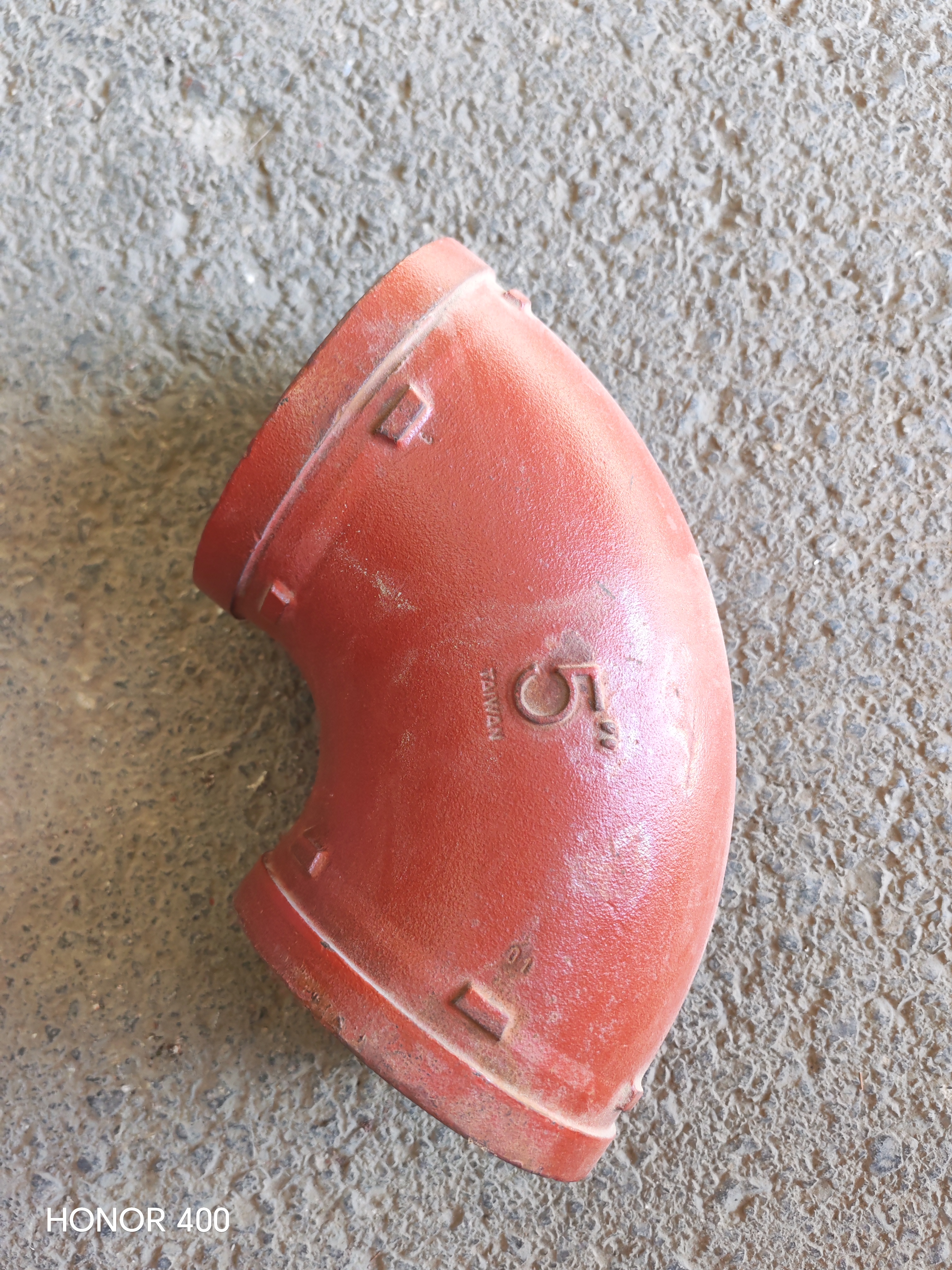 ELBOW GROOVED 90° 5'(140MM)