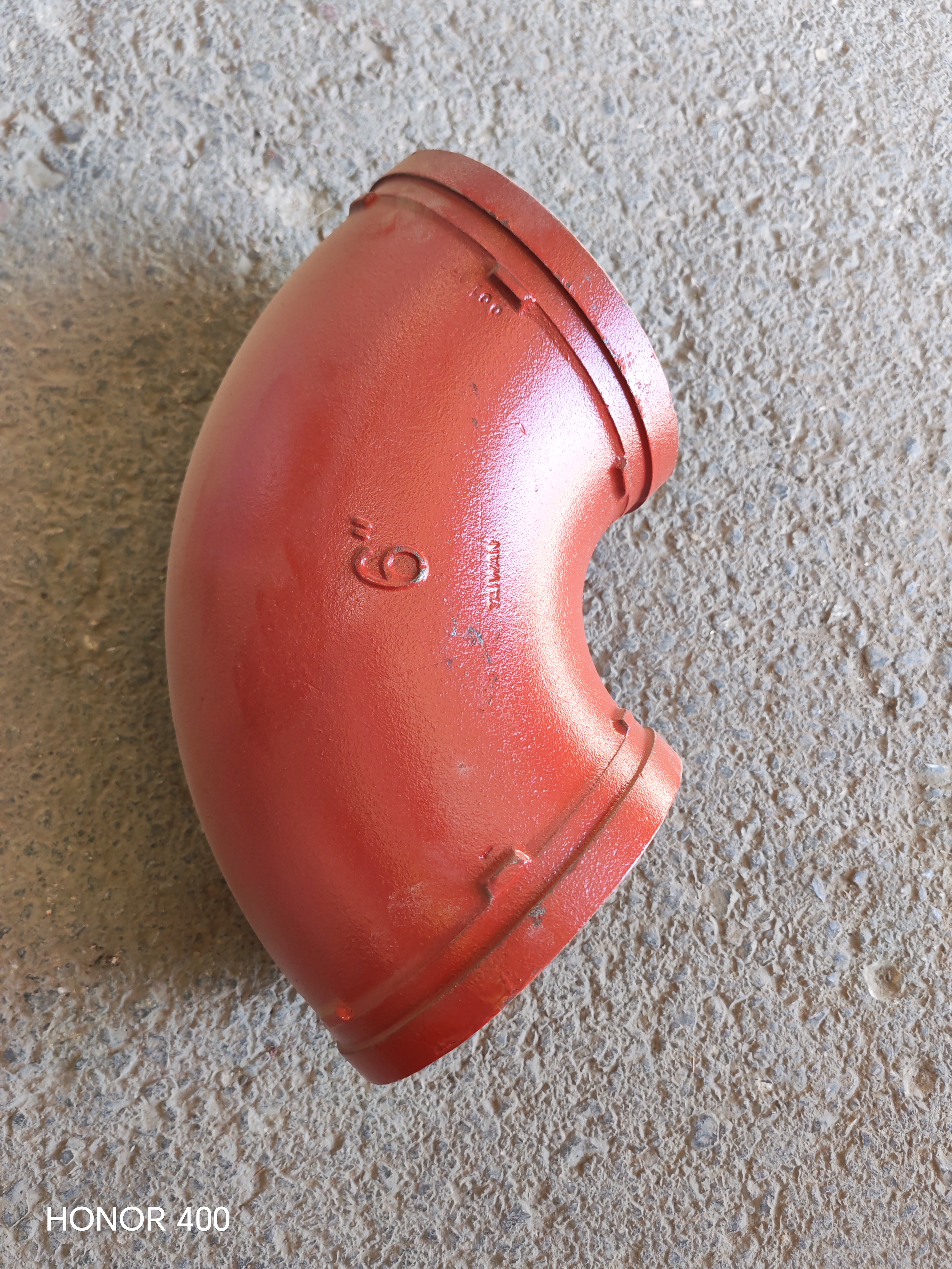 ELBOW GROOVED 90° 6'(168MM)