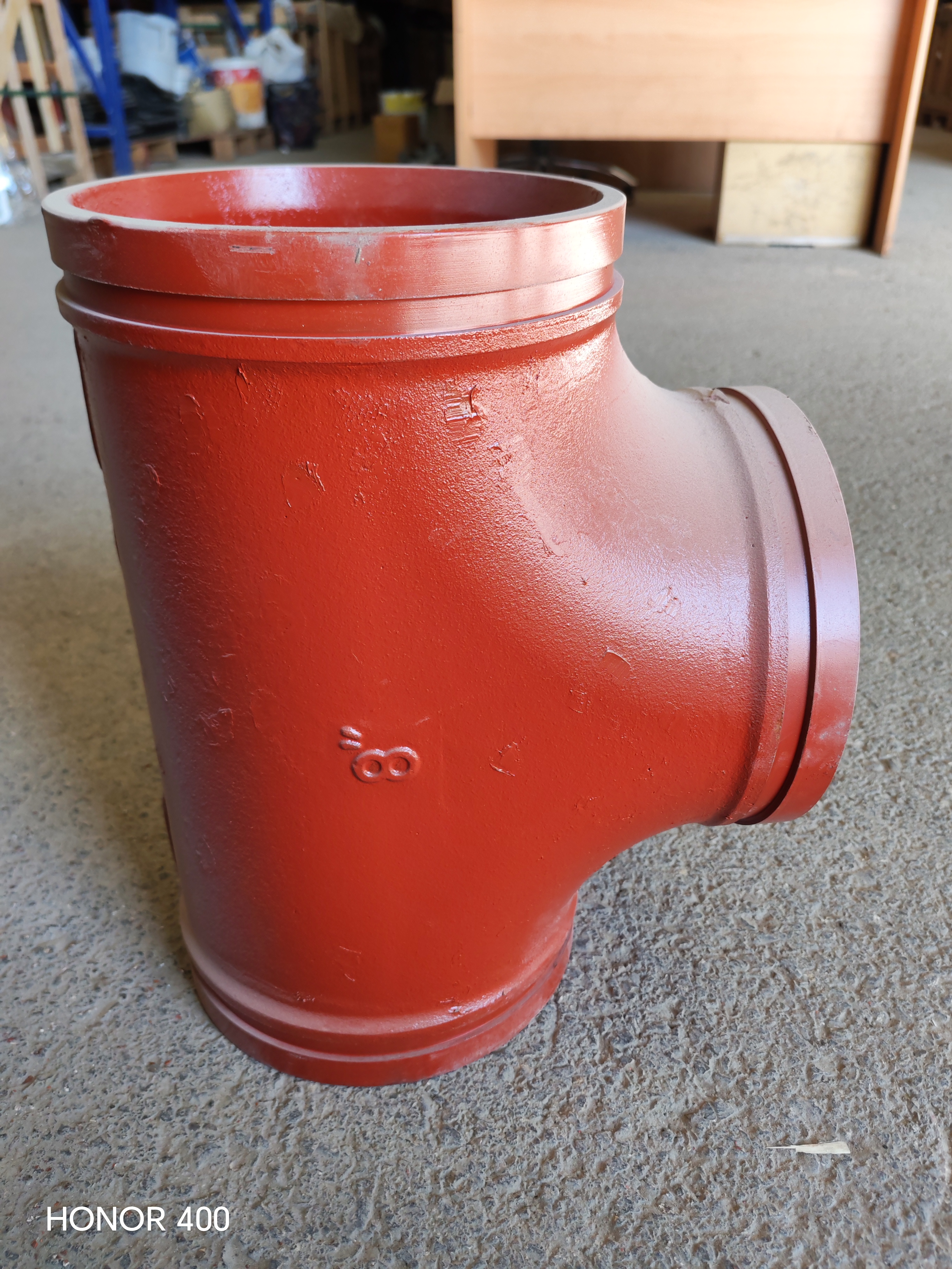 GROOVED STANDARD TE 8'(219MM)