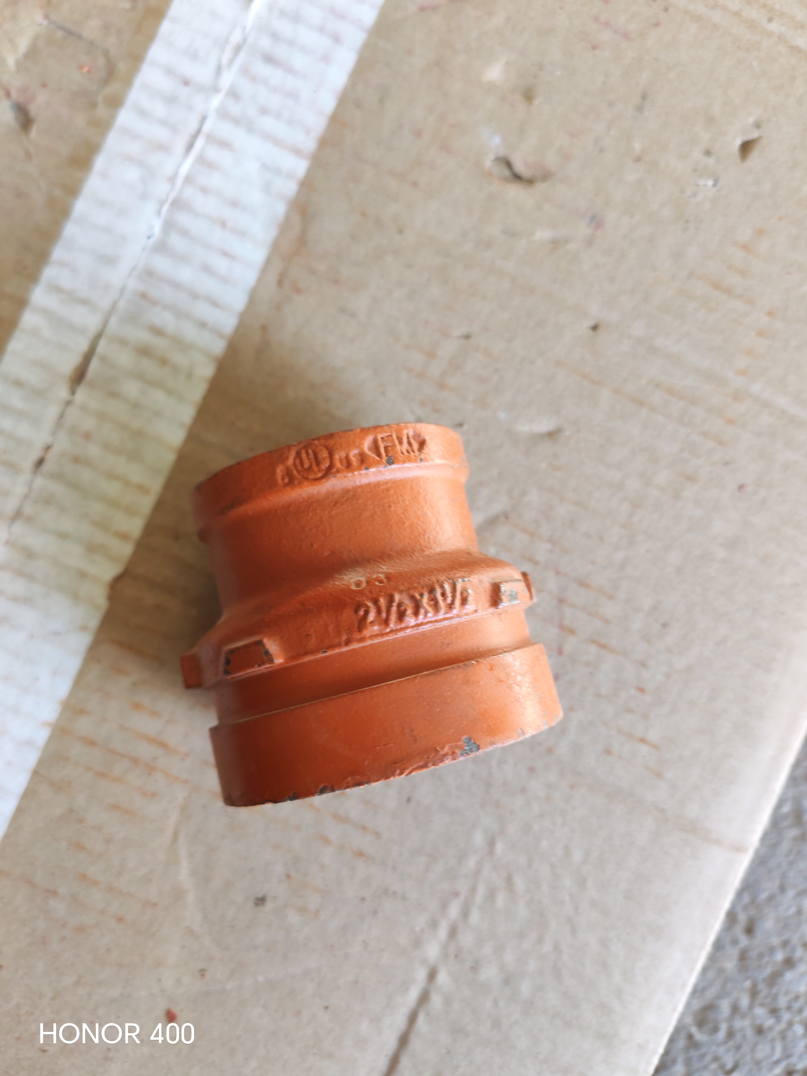 GROOVED REDUCTION 2 1/2X1 1/2' (76X48MM)