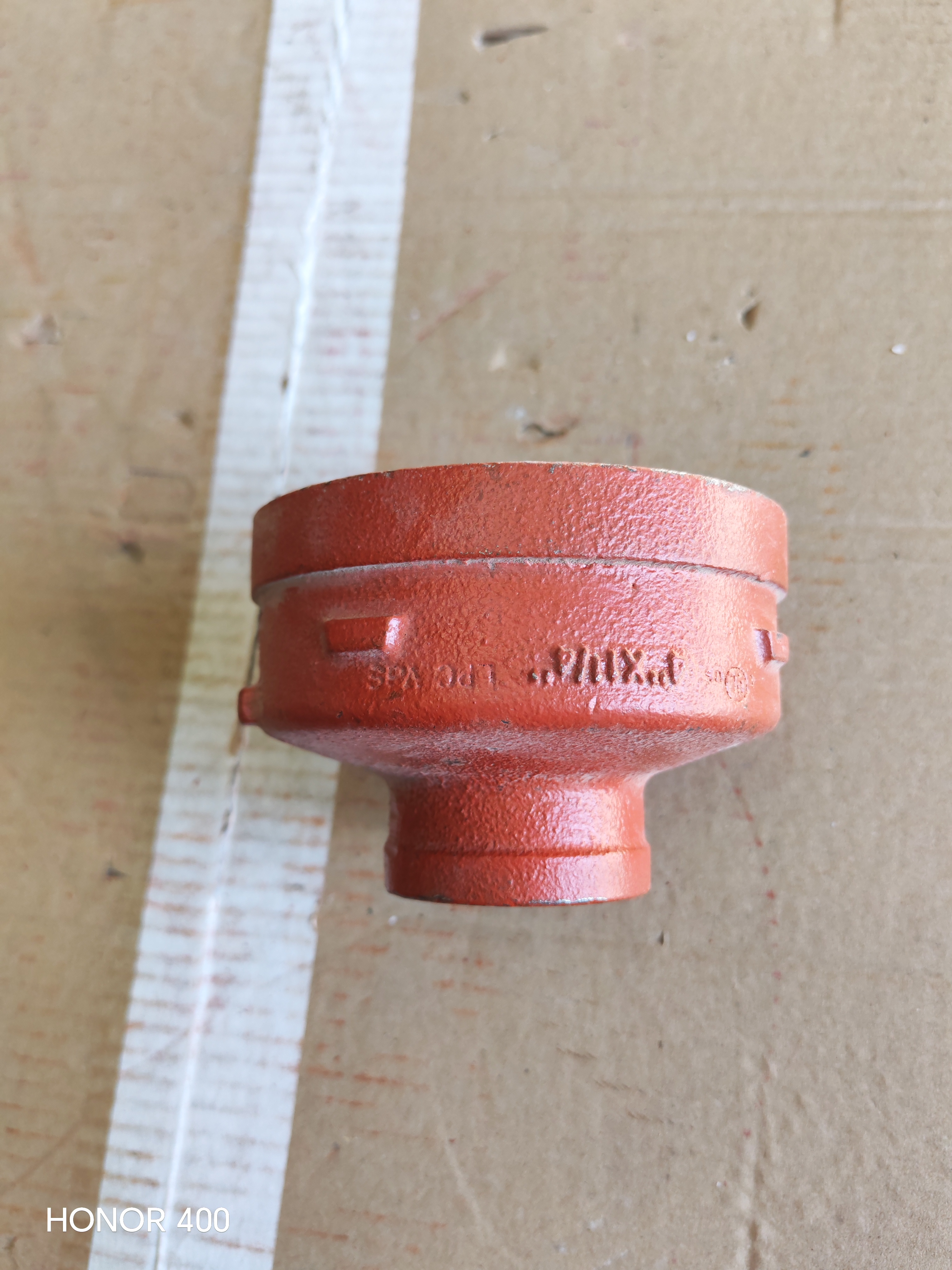 GROOVED REDUCTION 4'X11/4'(114X42MM)