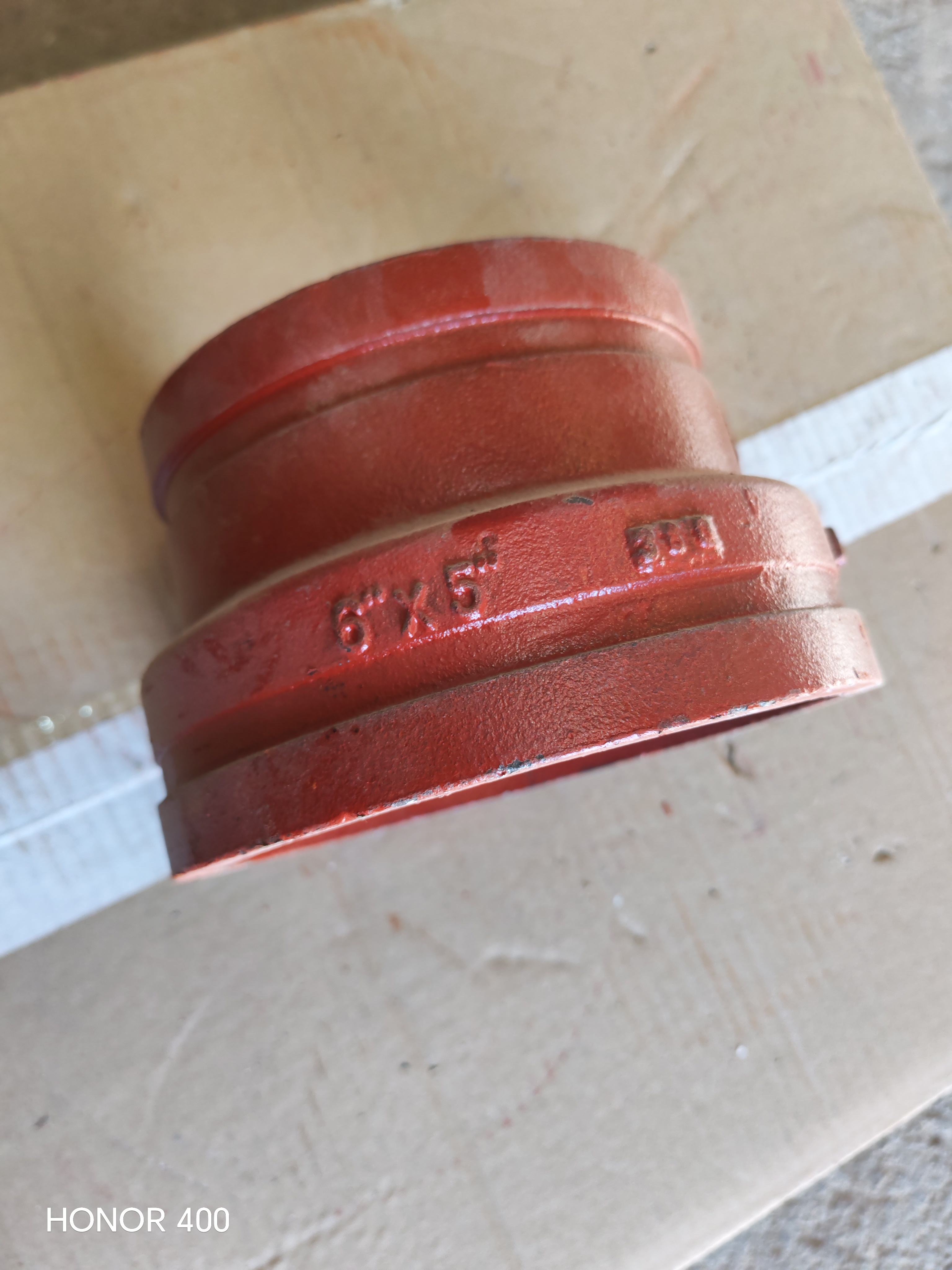 GROOVED REDUCTION 6''X5''(165X140MM)