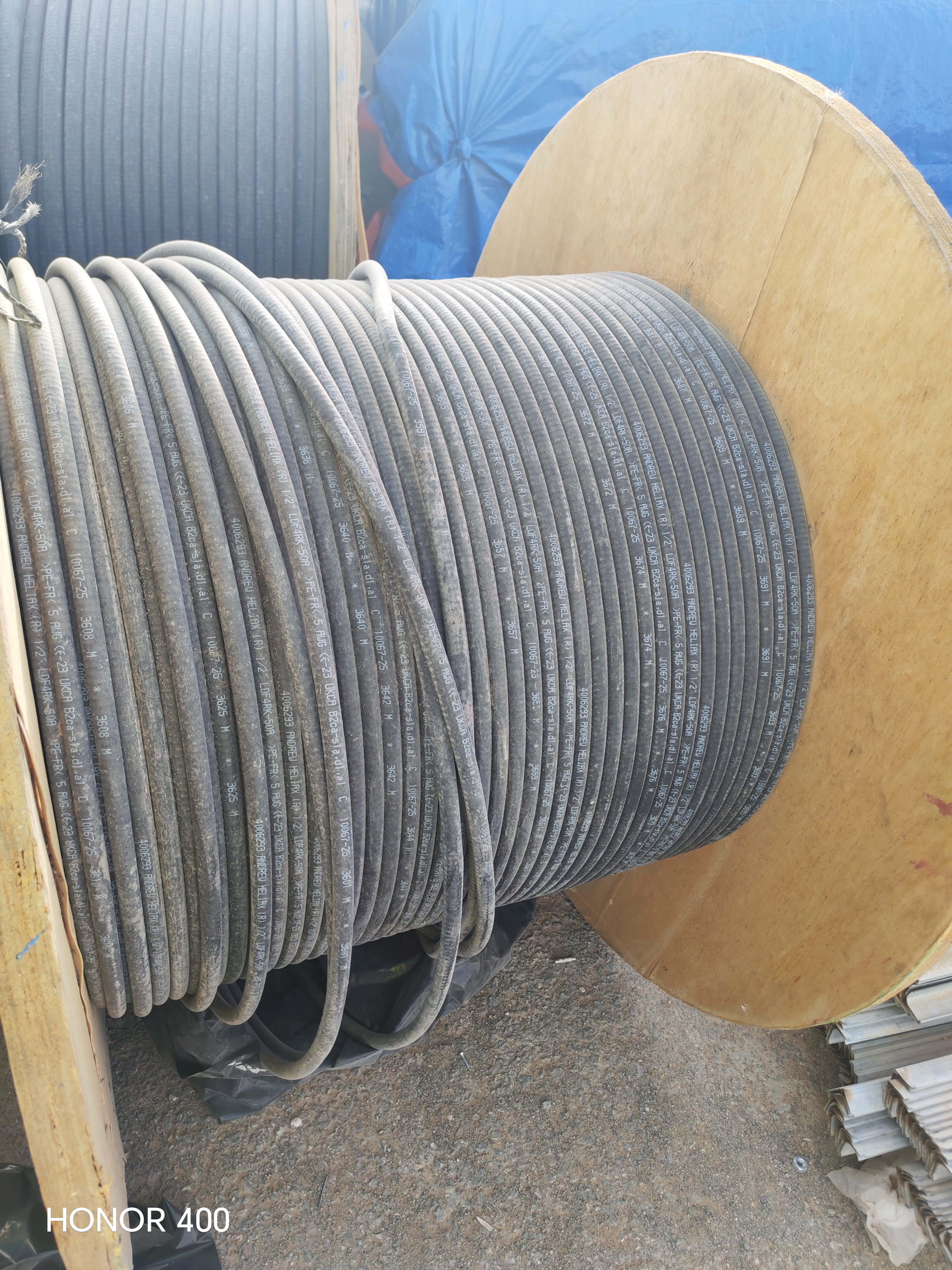 1/2" Coaxial Radio Frequency Cable