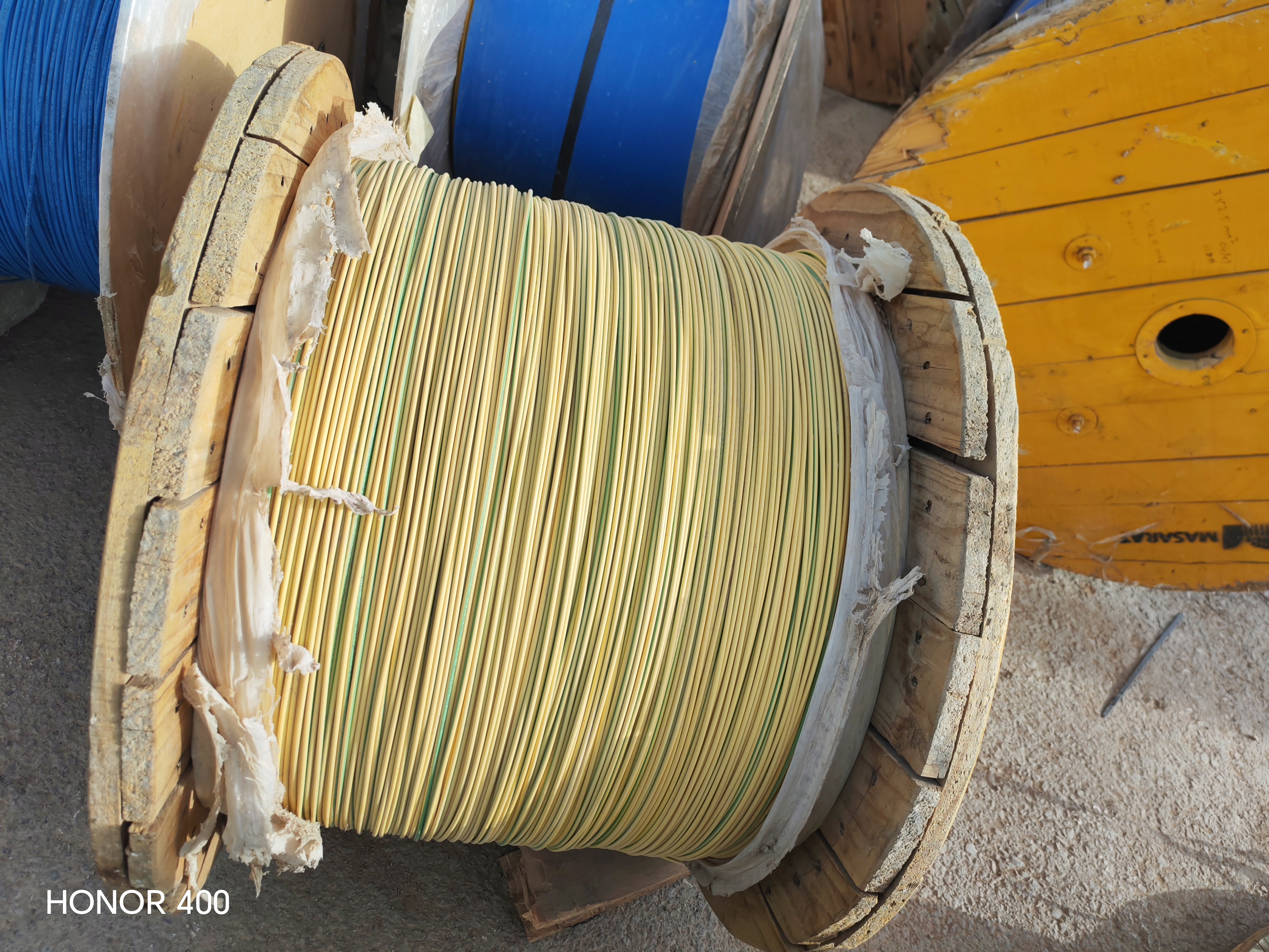 1x6mm2 CU-XLHF 450/750V Y/G