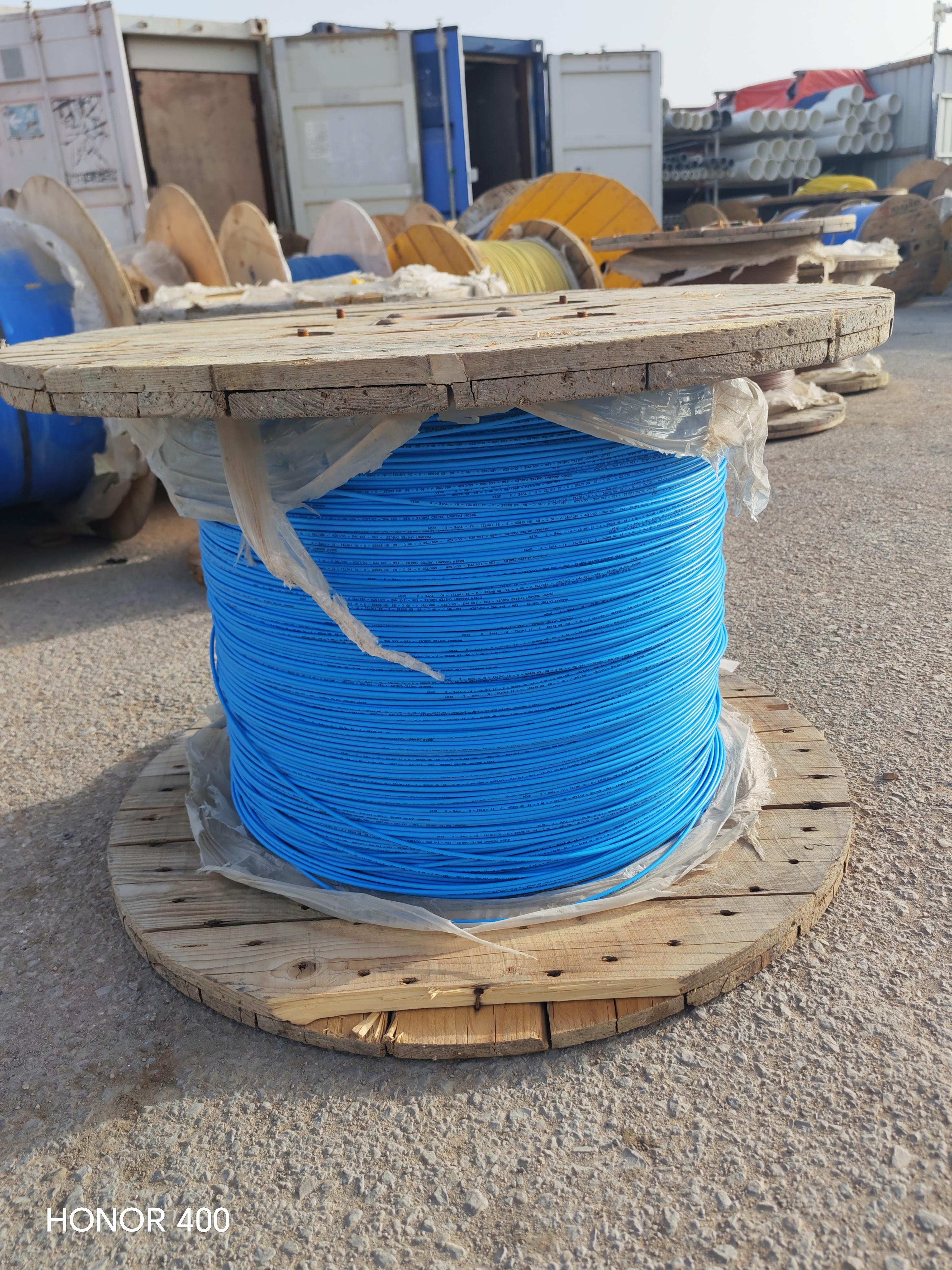 1x6mm2 CU-XLHF 450/750V BLUE