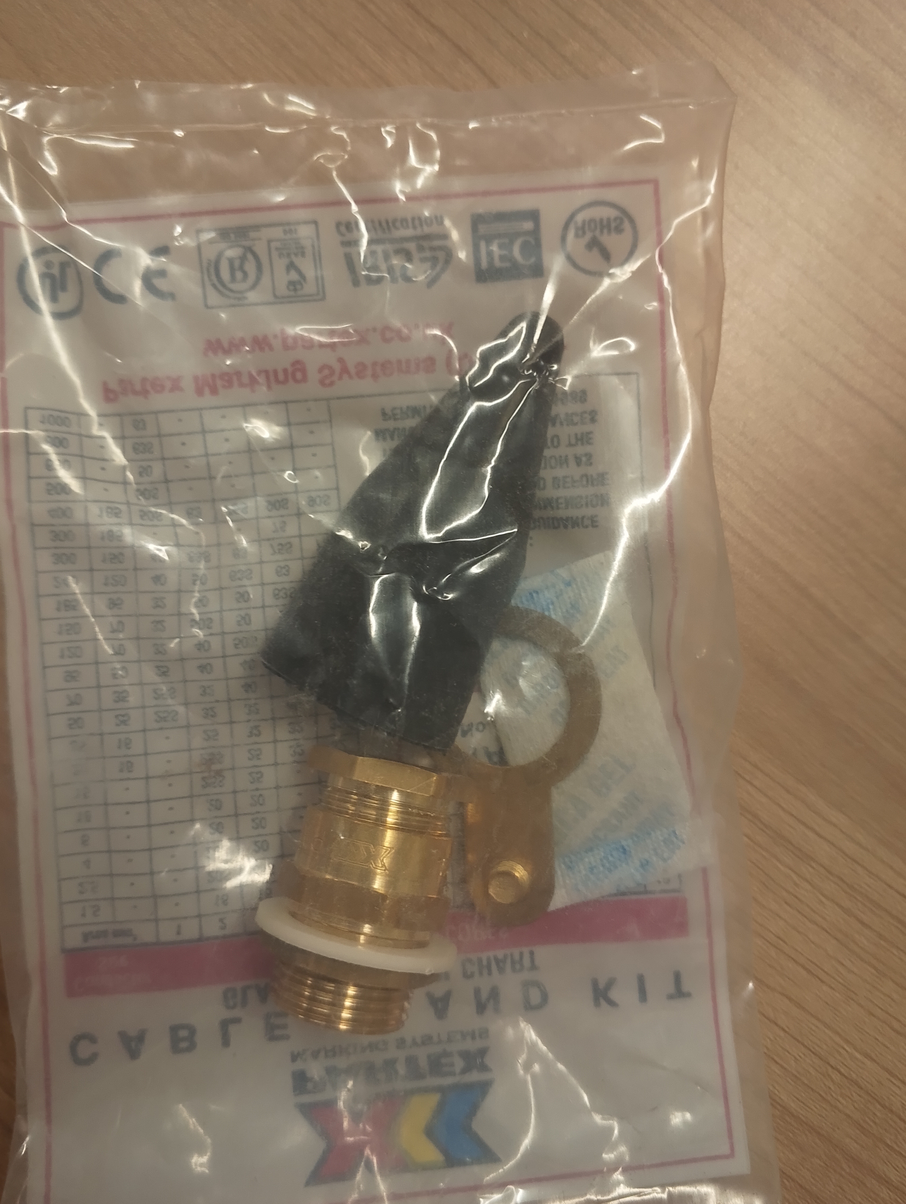 (29PXA1A2-16L)Gland sizes A2-A1 M20S/16