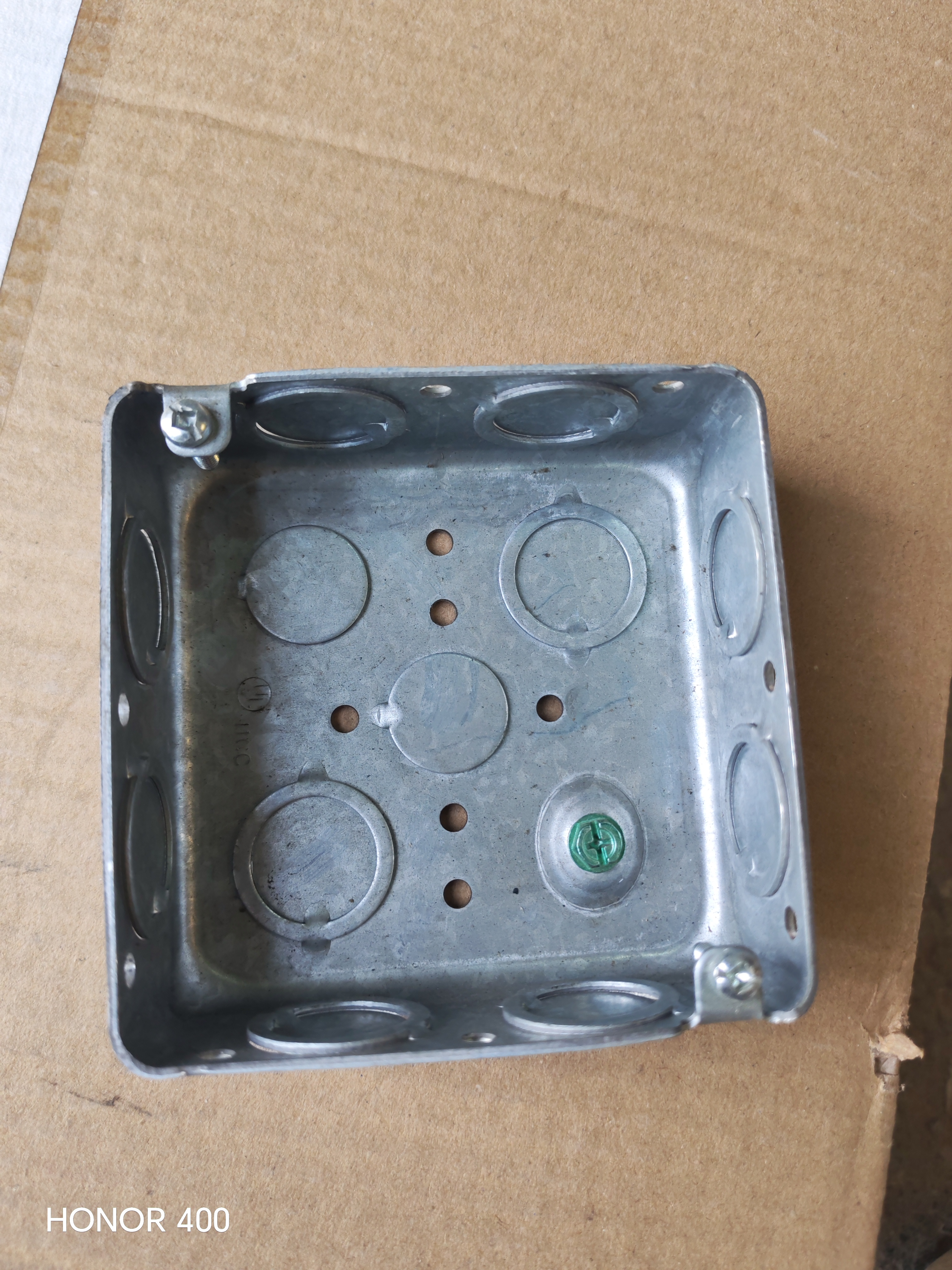 Metal Junction Boxes 100x100 3/4''